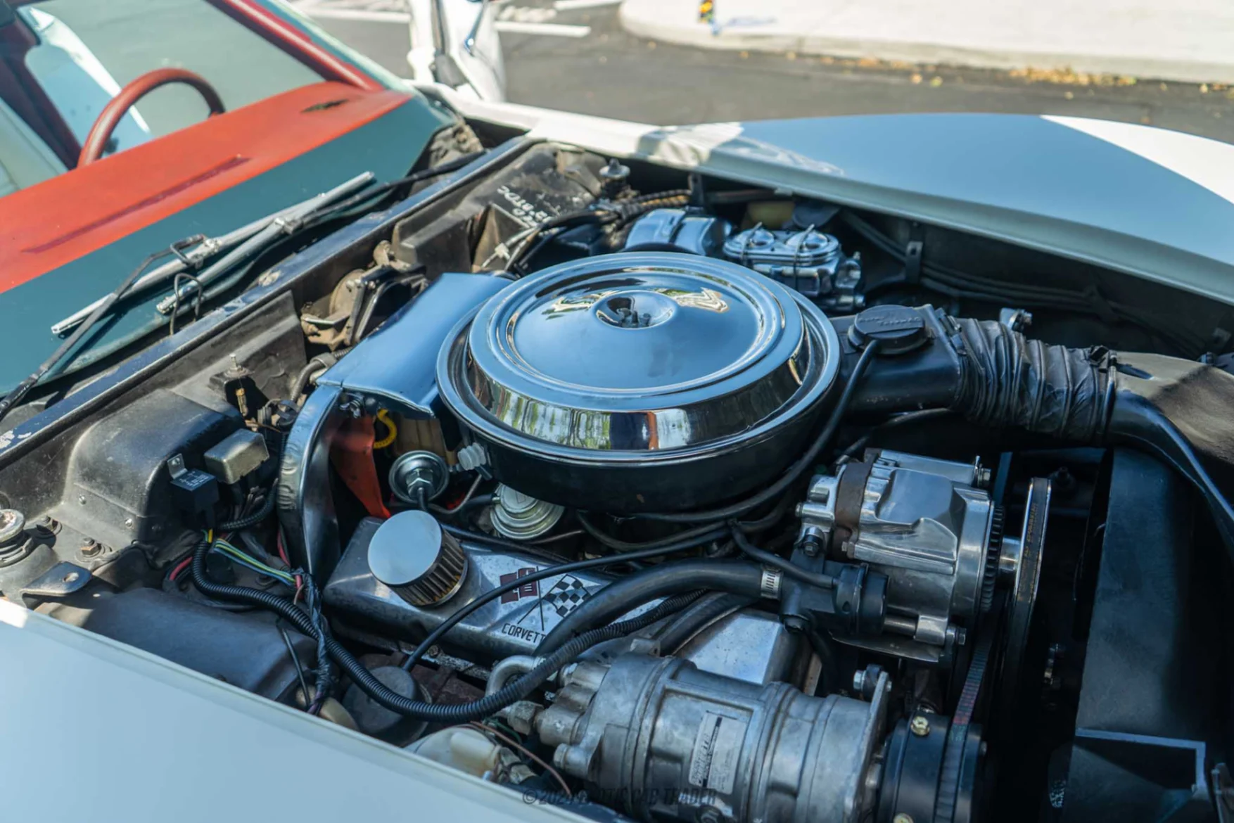 1976 Chevrolet Corvette - Engine Photo