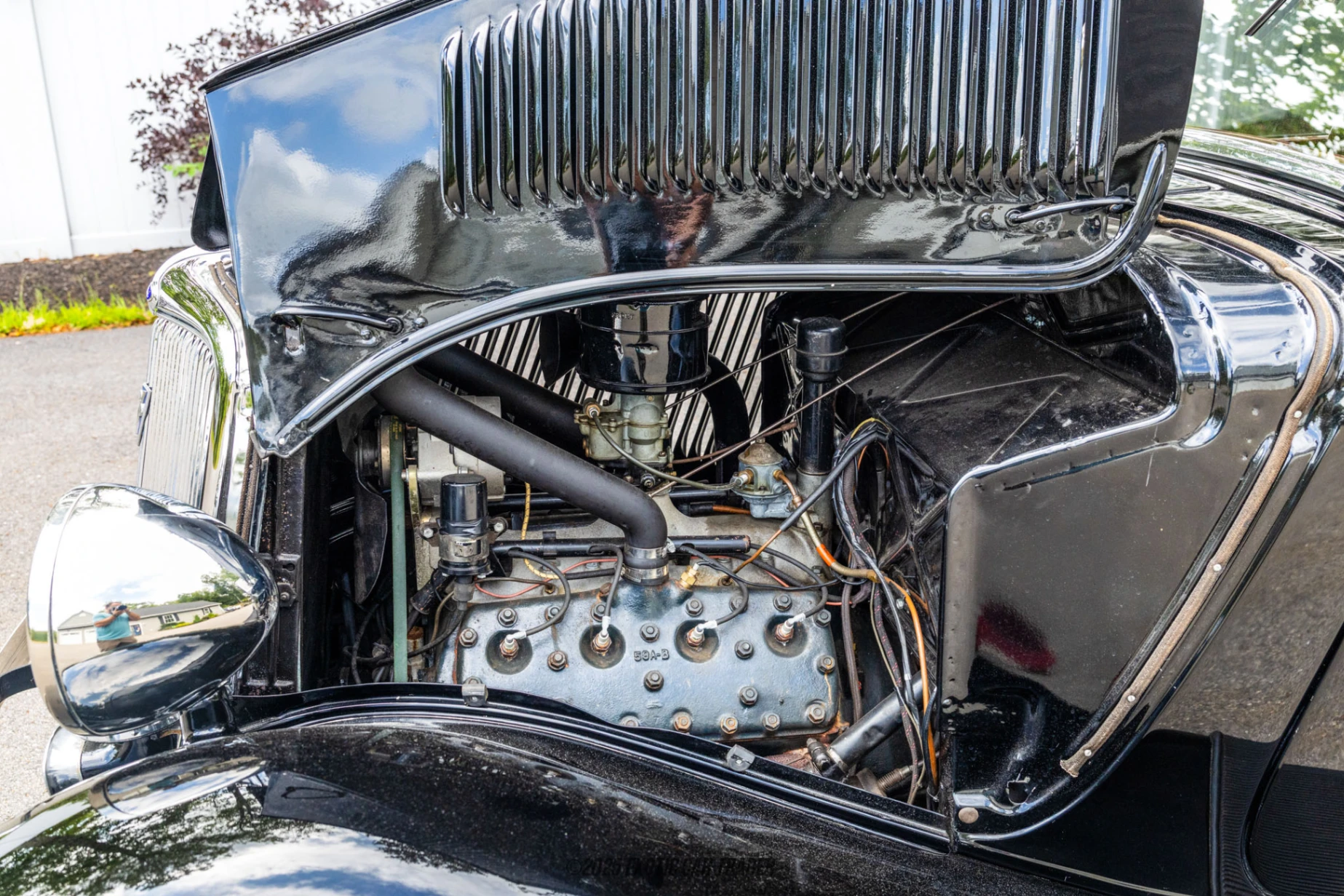 1934 Ford Model 40 - Engine Photo