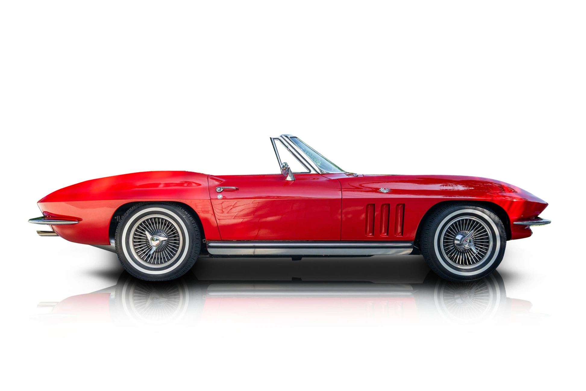 An incredible side shot photo of a Chevrolet Corvette that you should buy.