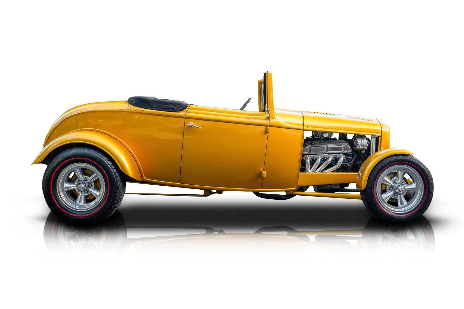 An incredible side shot photo of a Ford Model B that you should buy.
