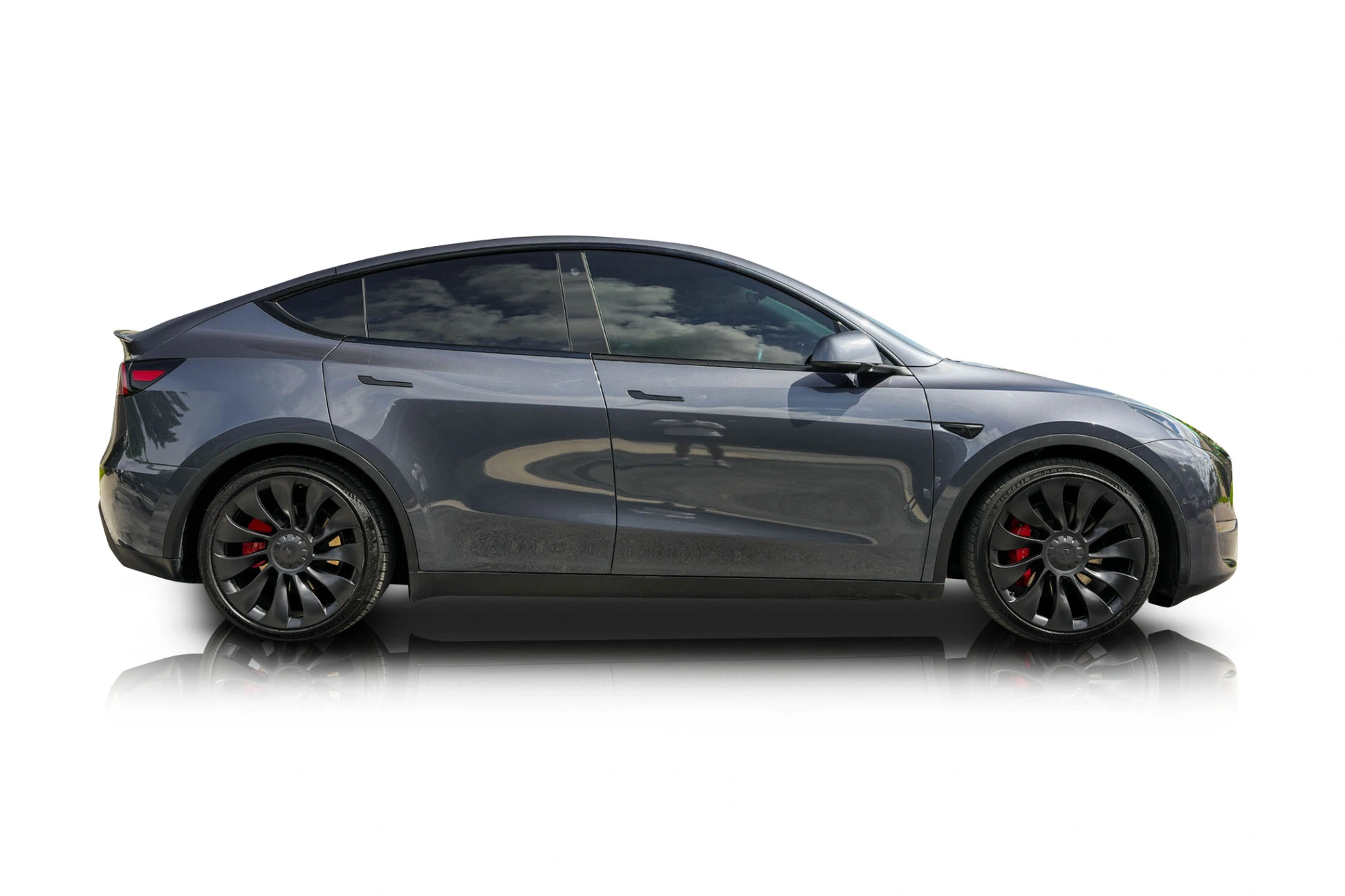 An incredible side shot photo of a car that you should buy.