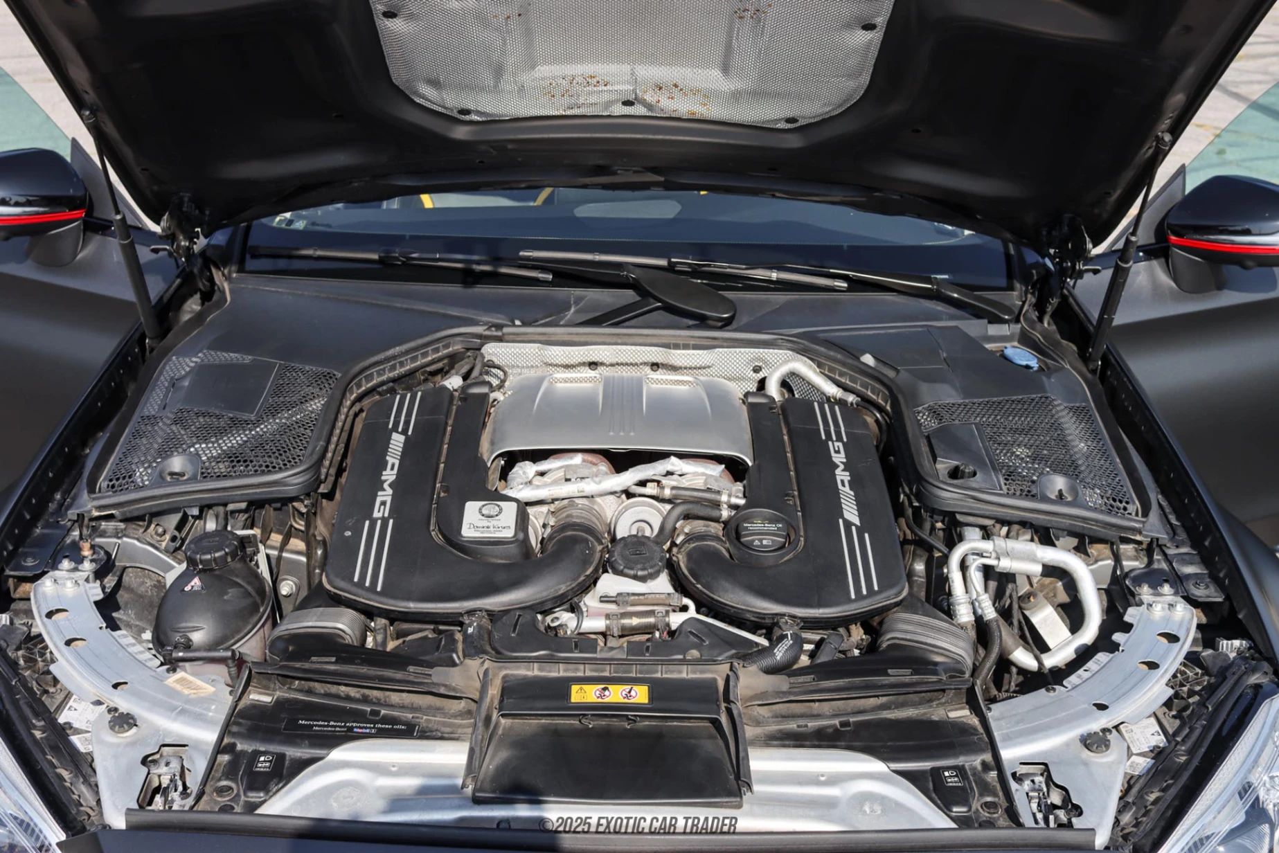 2019 Mercedes-Benz C63 AMG S - Engine Photo