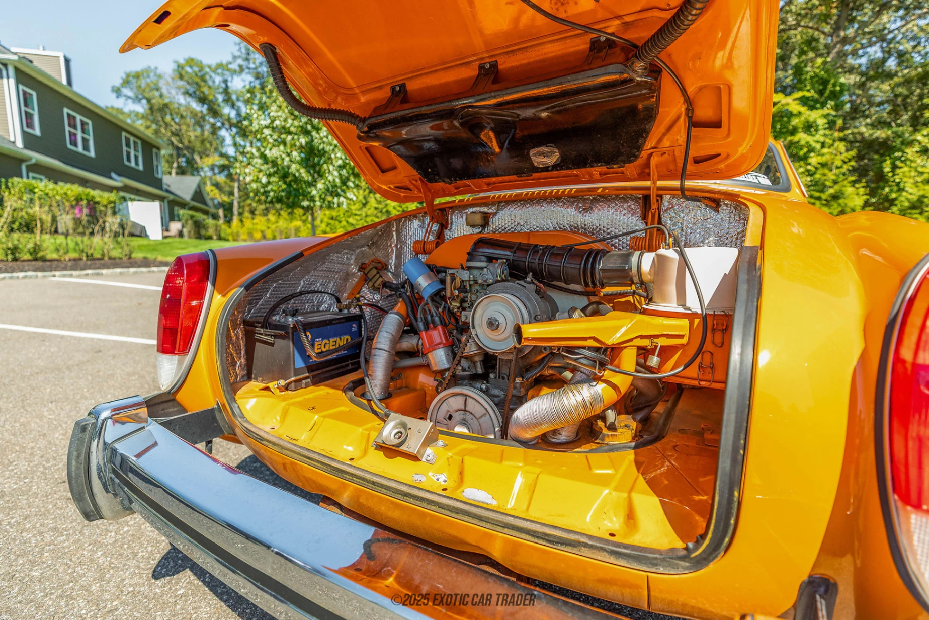 1974 Volkswagen Karmann Ghia - Engine Photo