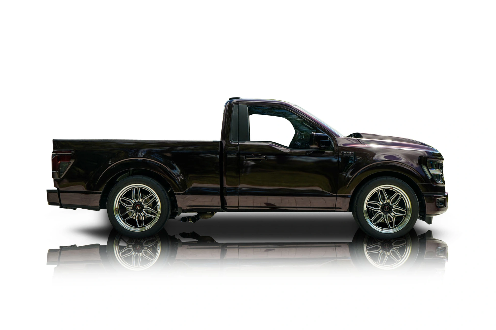 An incredible side shot photo of a car that you should buy.