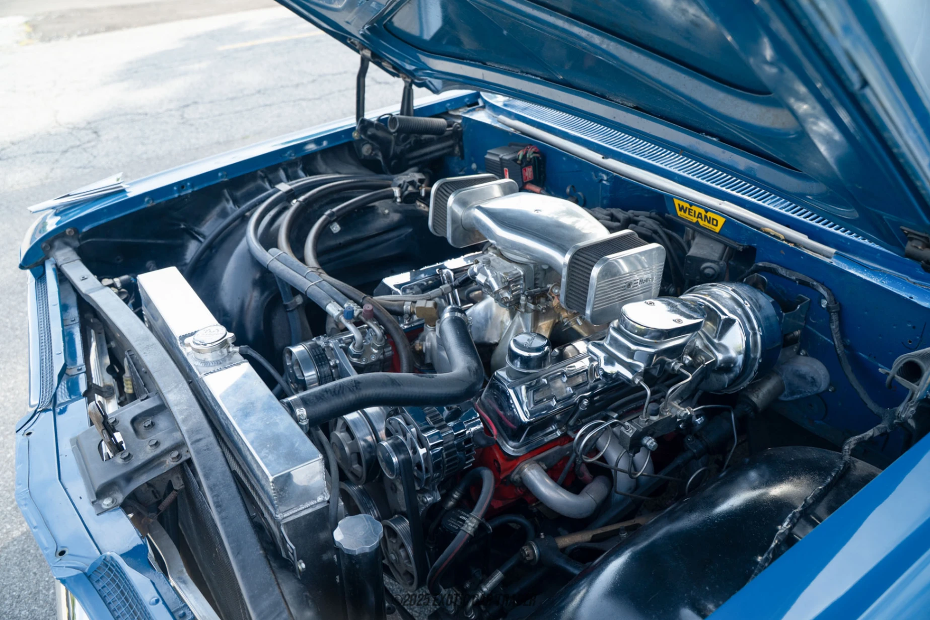 1959 Chevrolet Bel Air - Engine Photo
