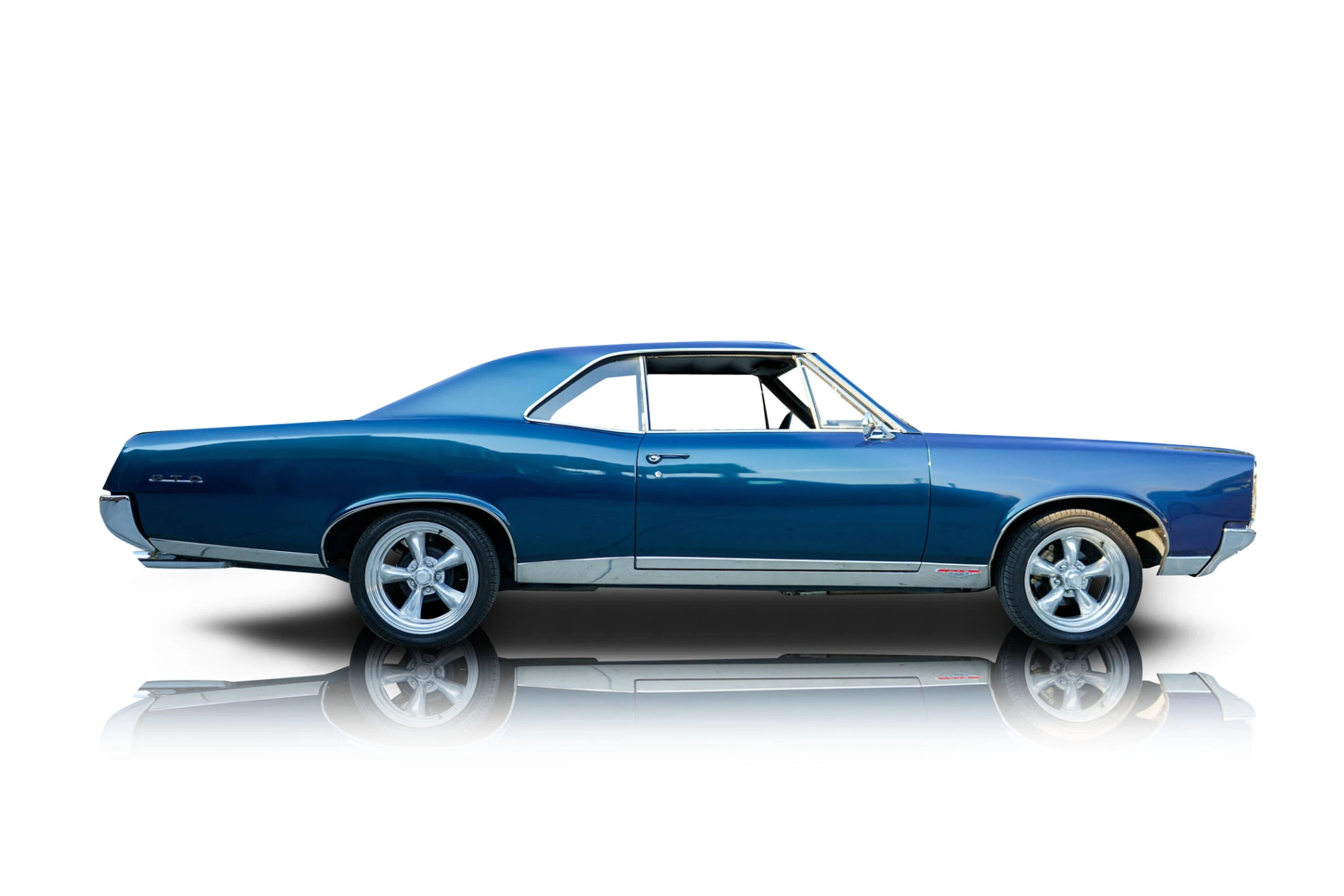 An incredible side shot photo of a car that you should buy.