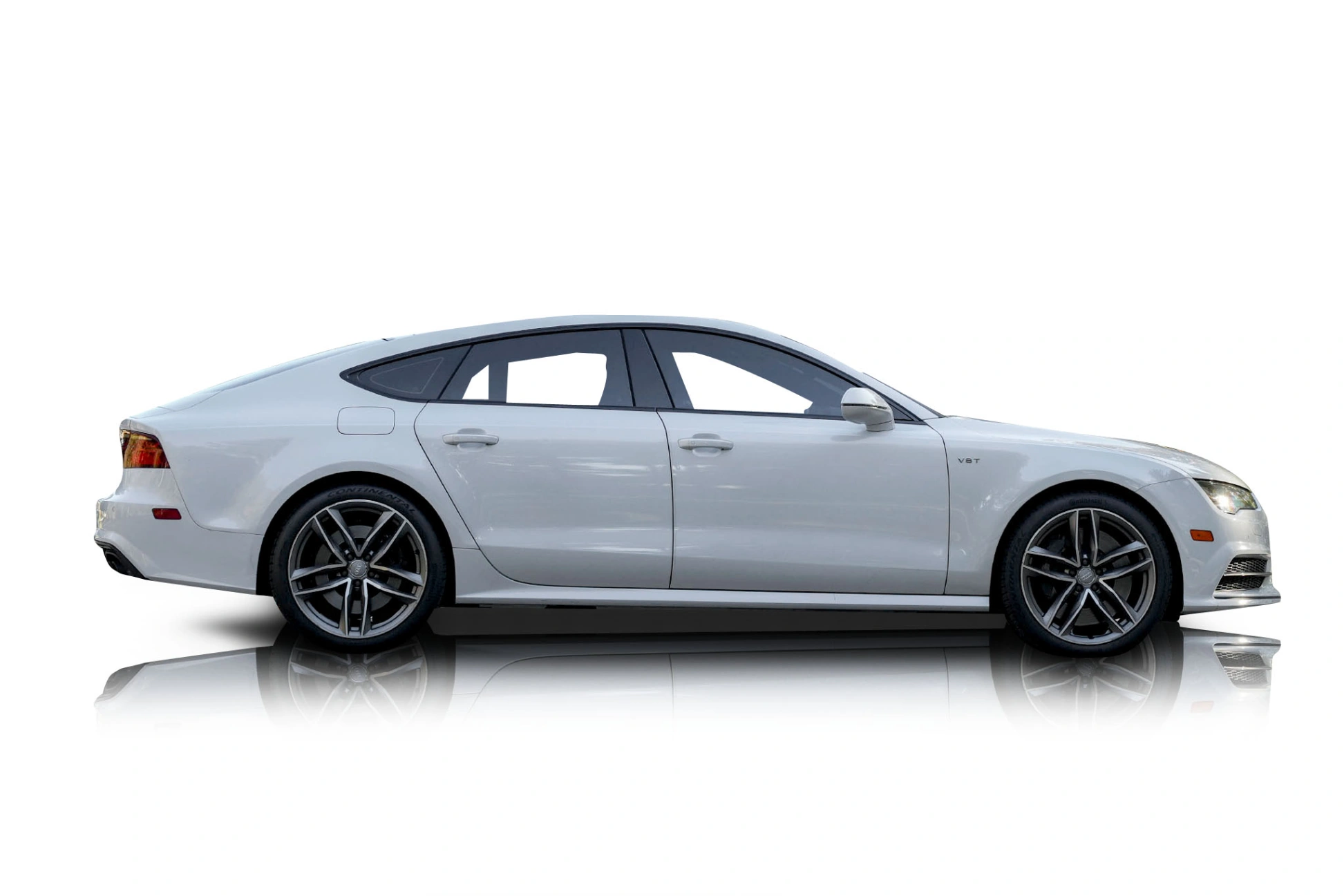 An incredible side shot photo of a car that you should buy.