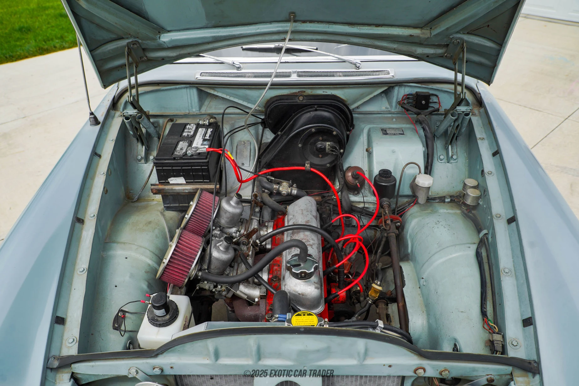 1966 Volvo 122 S - Engine Photo