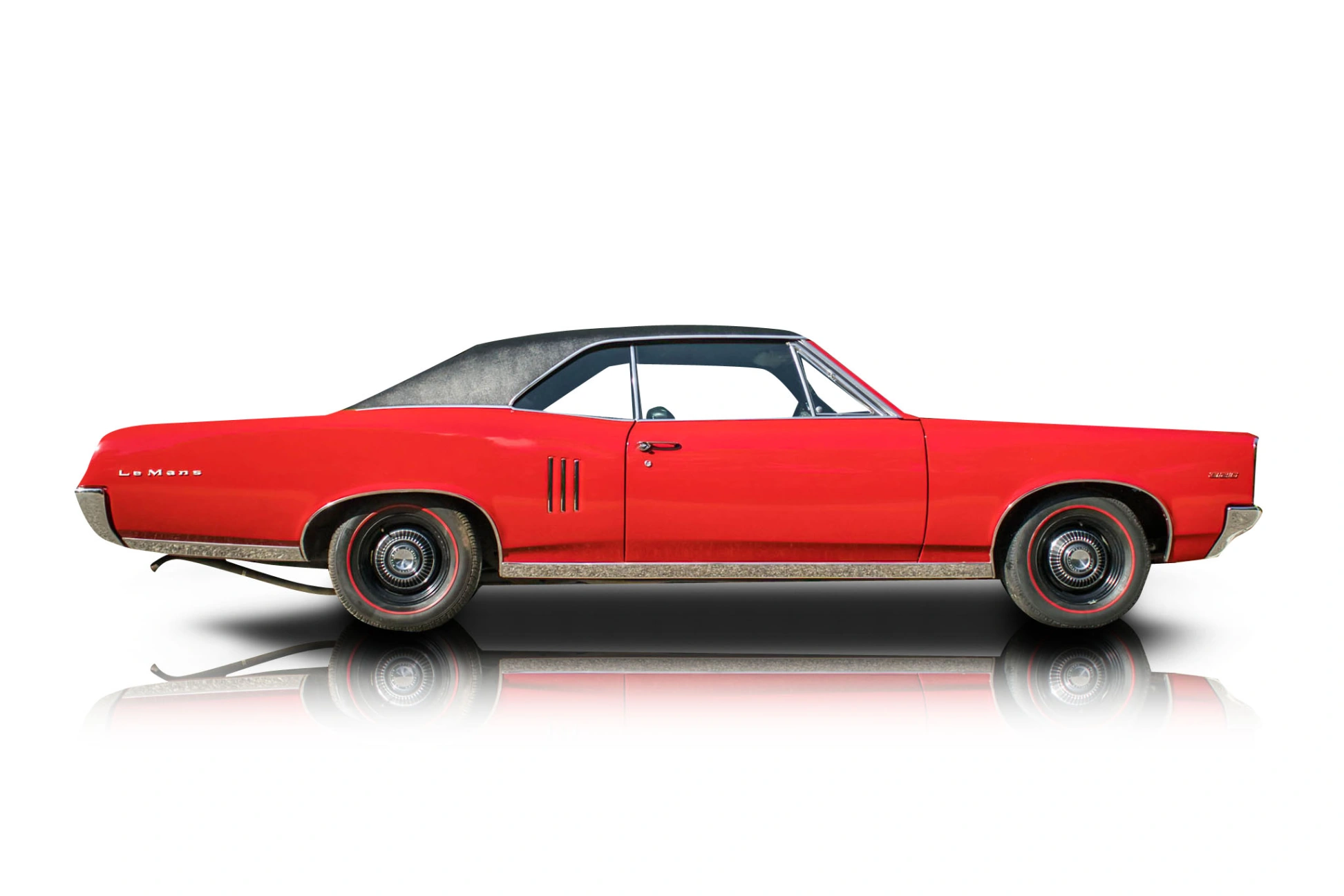 An incredible side shot photo of a Pontiac LeMans that you should buy.