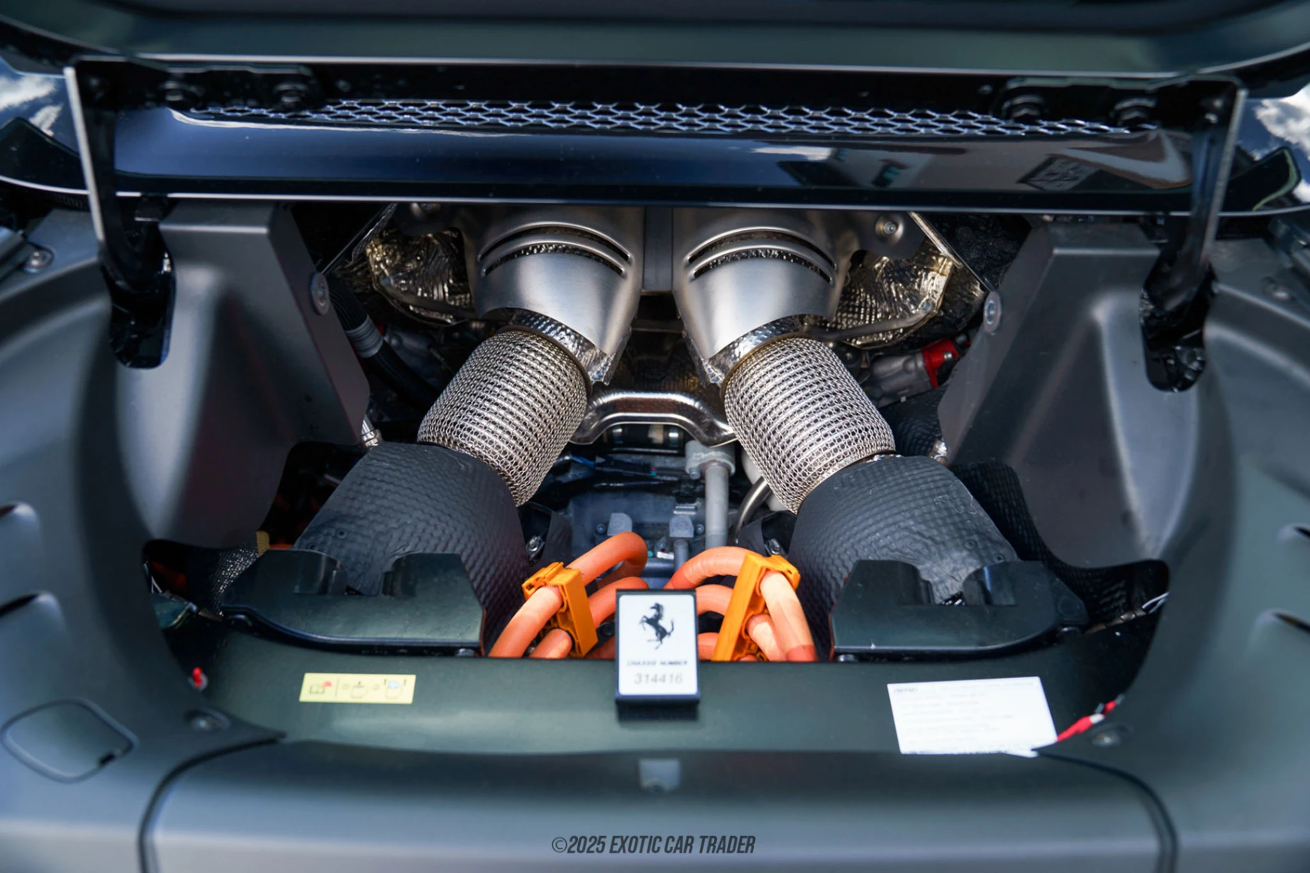 2025 Ferrari 296 GTS - Engine Photo