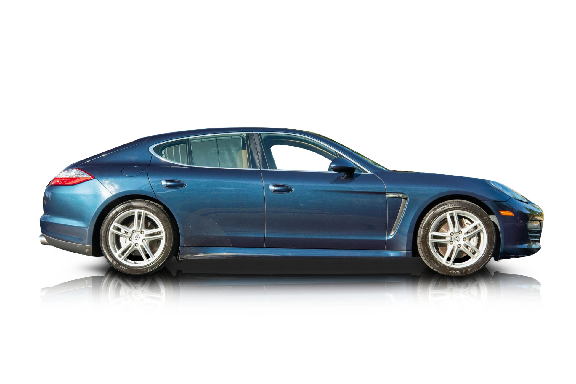 An incredible side shot photo of a car that you should buy.