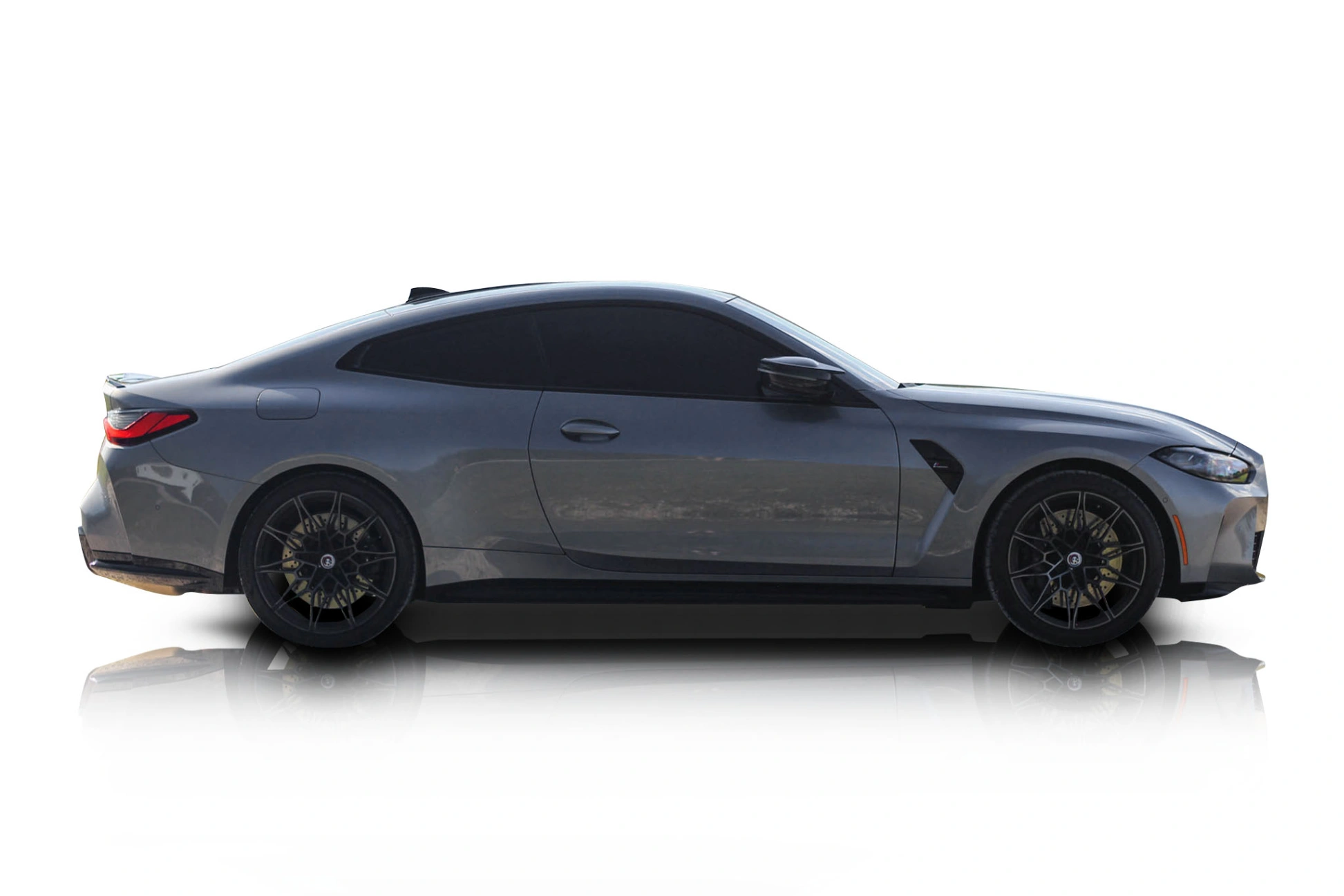 An incredible side shot photo of a car that you should buy.