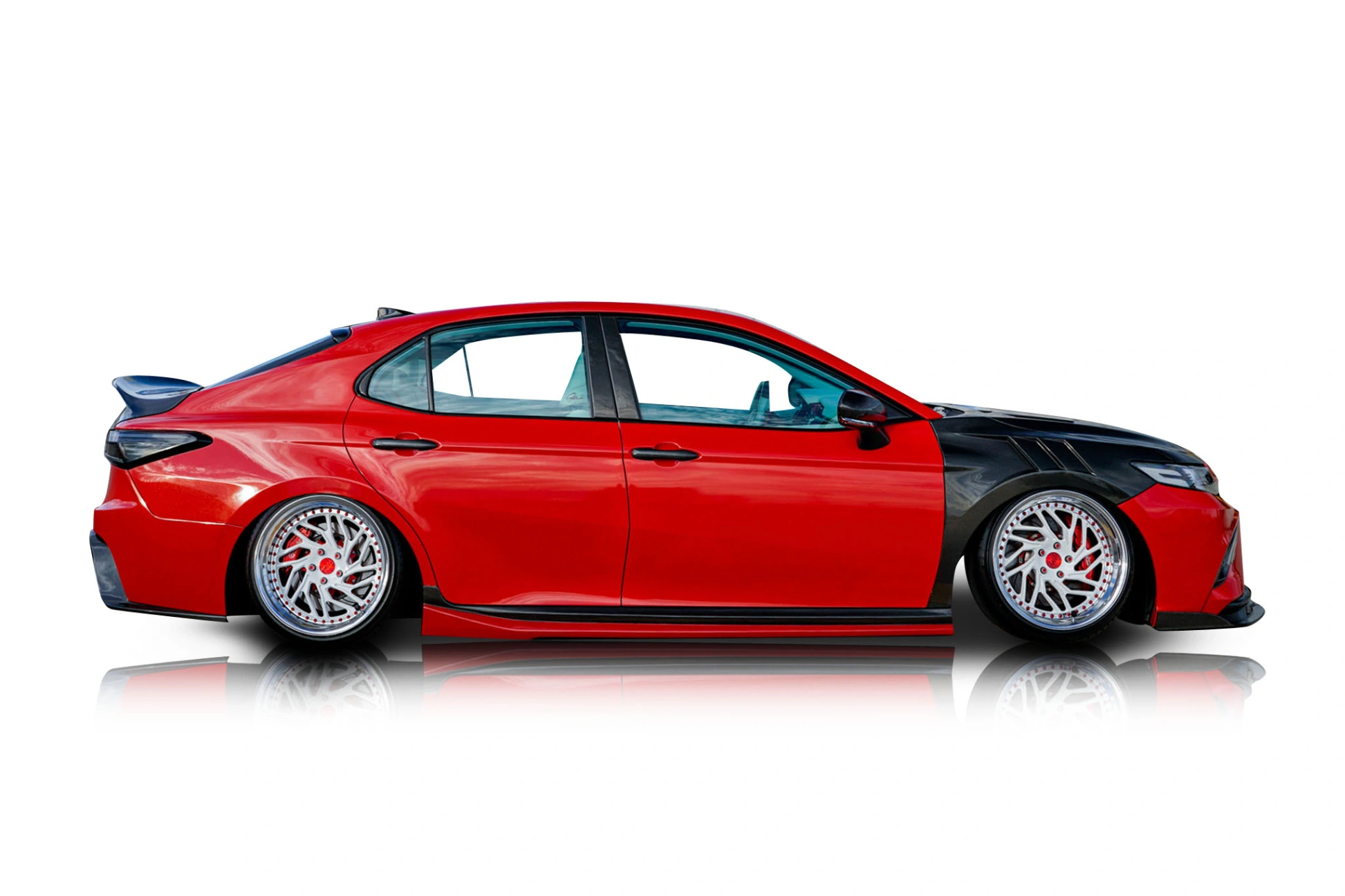 An incredible side shot photo of a car that you should buy.