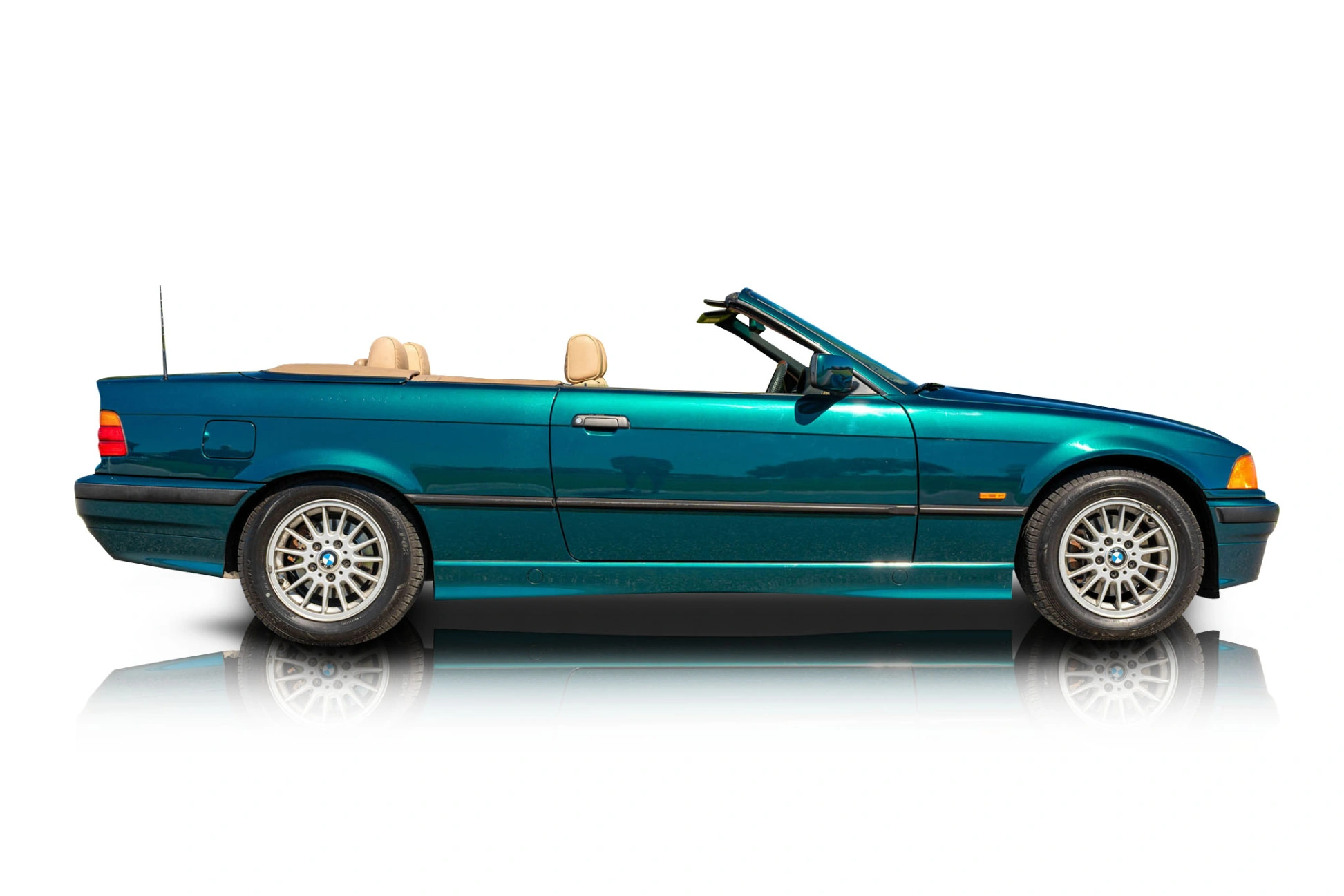 An incredible side shot photo of a car that you should buy.