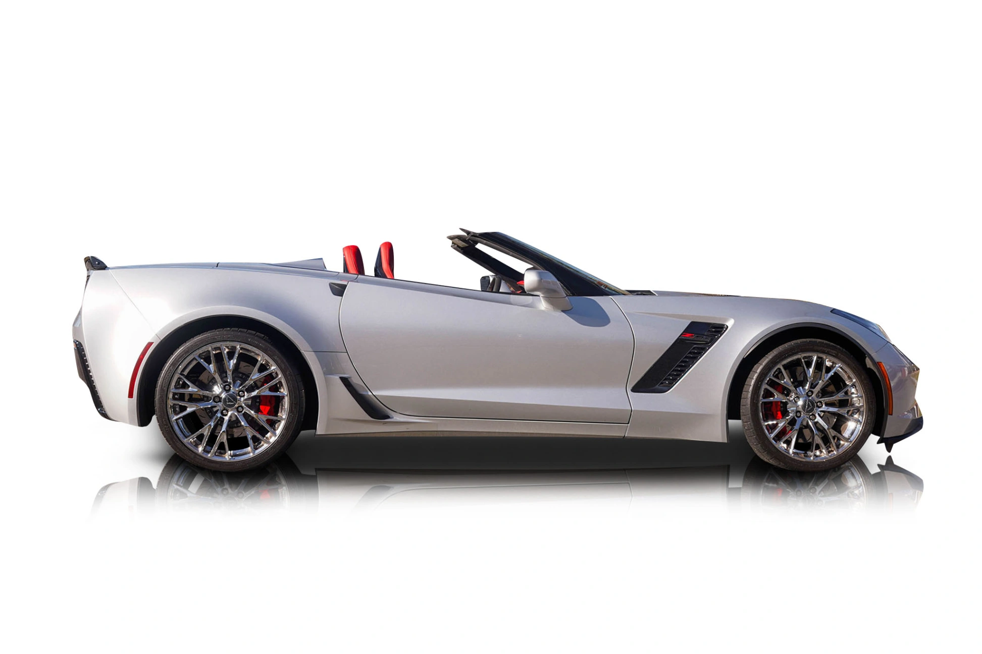 An incredible side shot photo of a Chevrolet Corvette that you should buy.