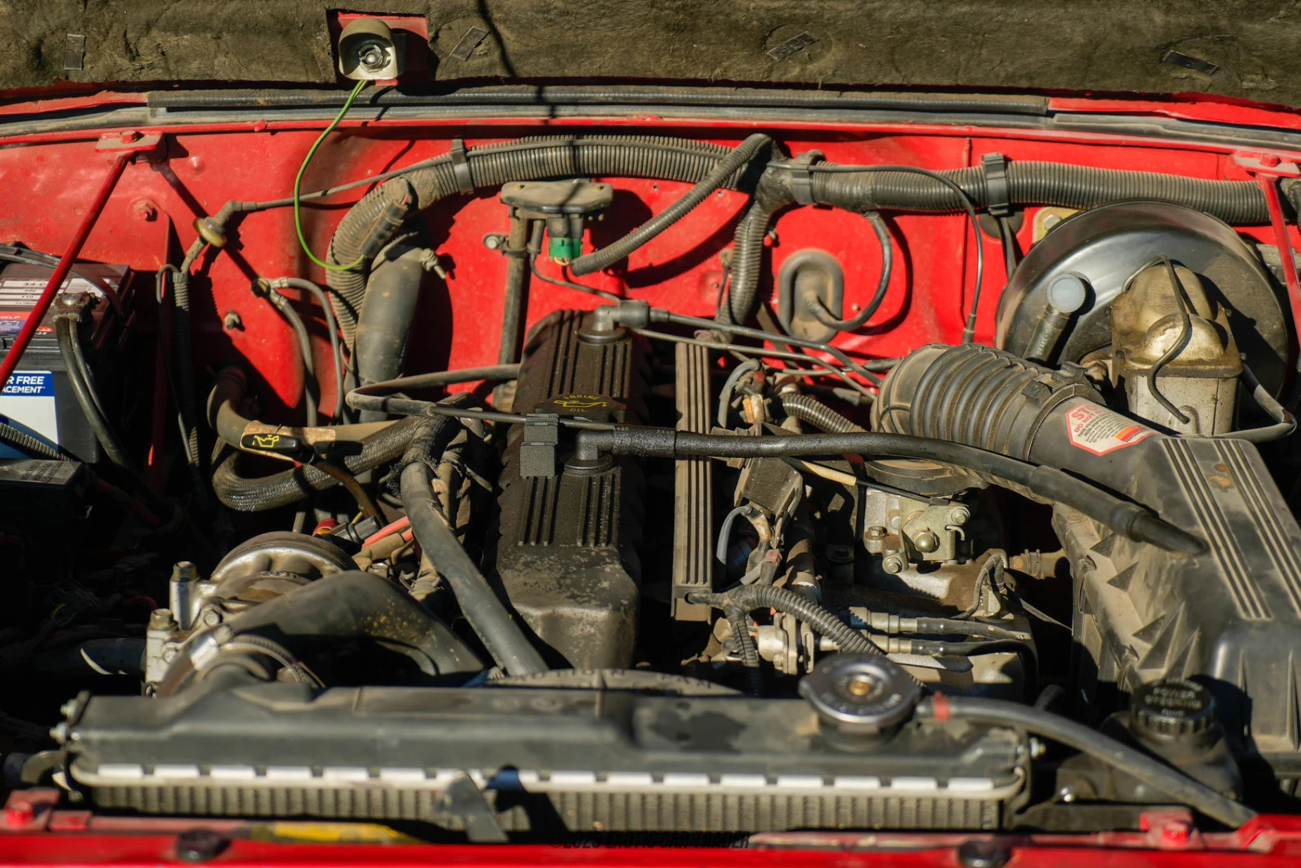 1991 Jeep Wrangler - Engine Photo