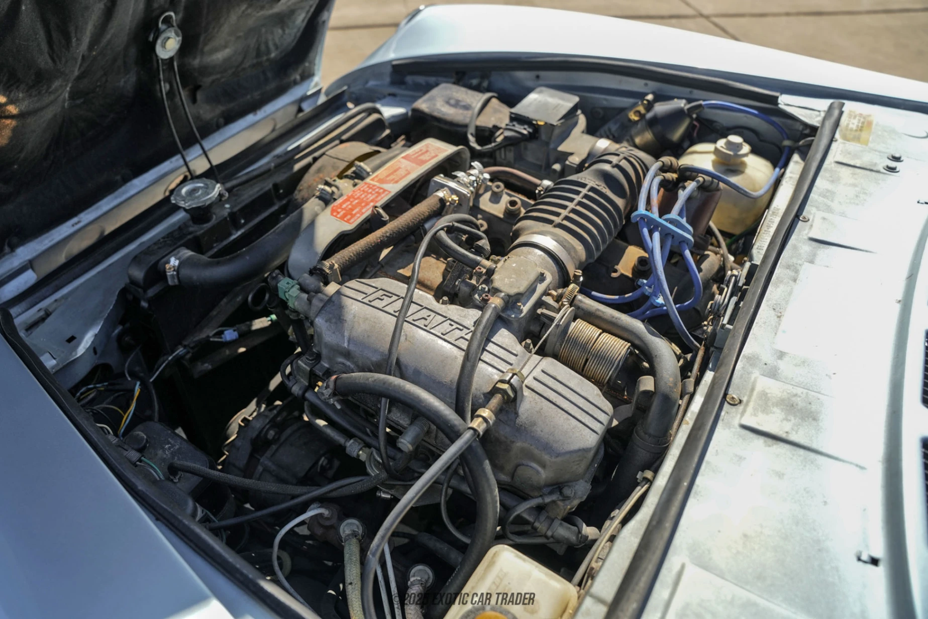 1984 Fiat 124 Spider - Engine Photo