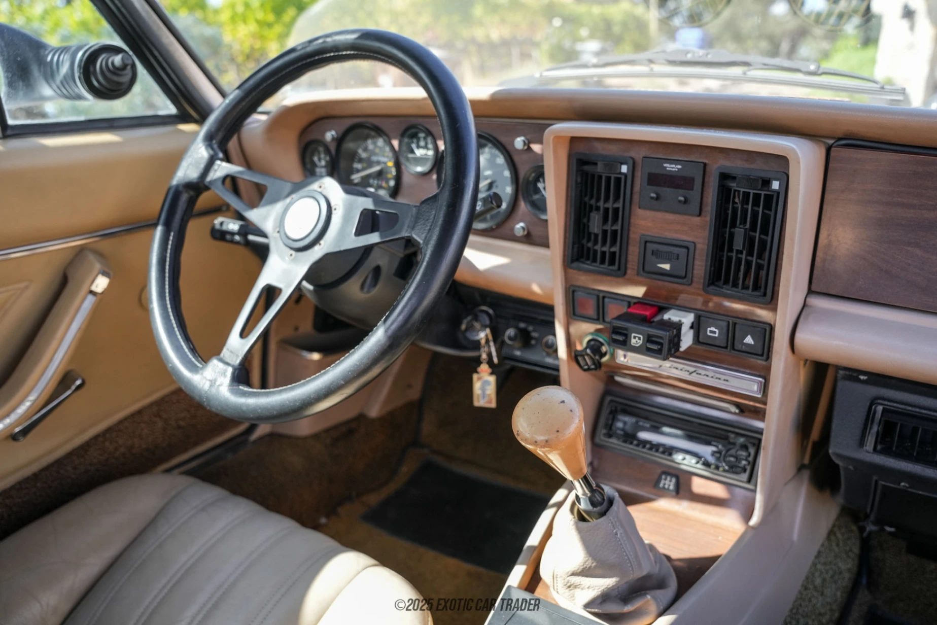 1984 Fiat 124 Spider - Interior Photo