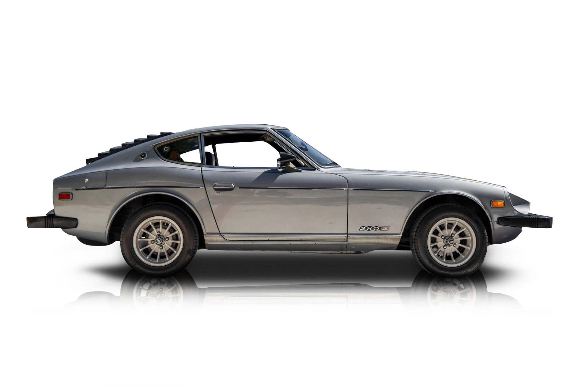 An incredible side shot photo of a car that you should buy.