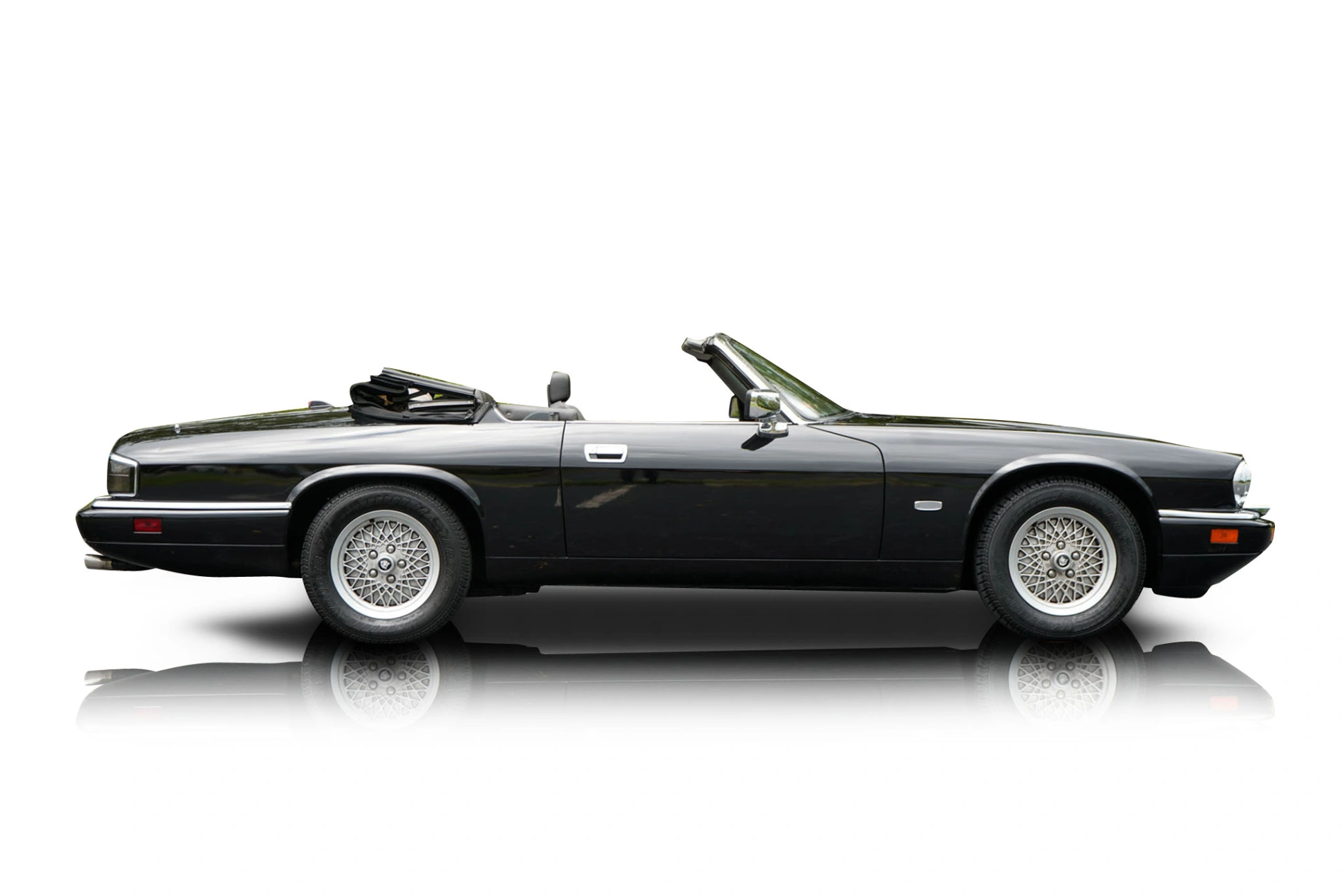 An incredible side shot photo of a Jaguar XJS that you should buy.