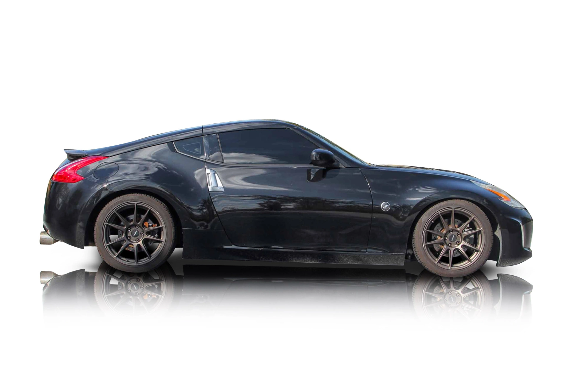 An incredible side shot photo of a car that you should buy.