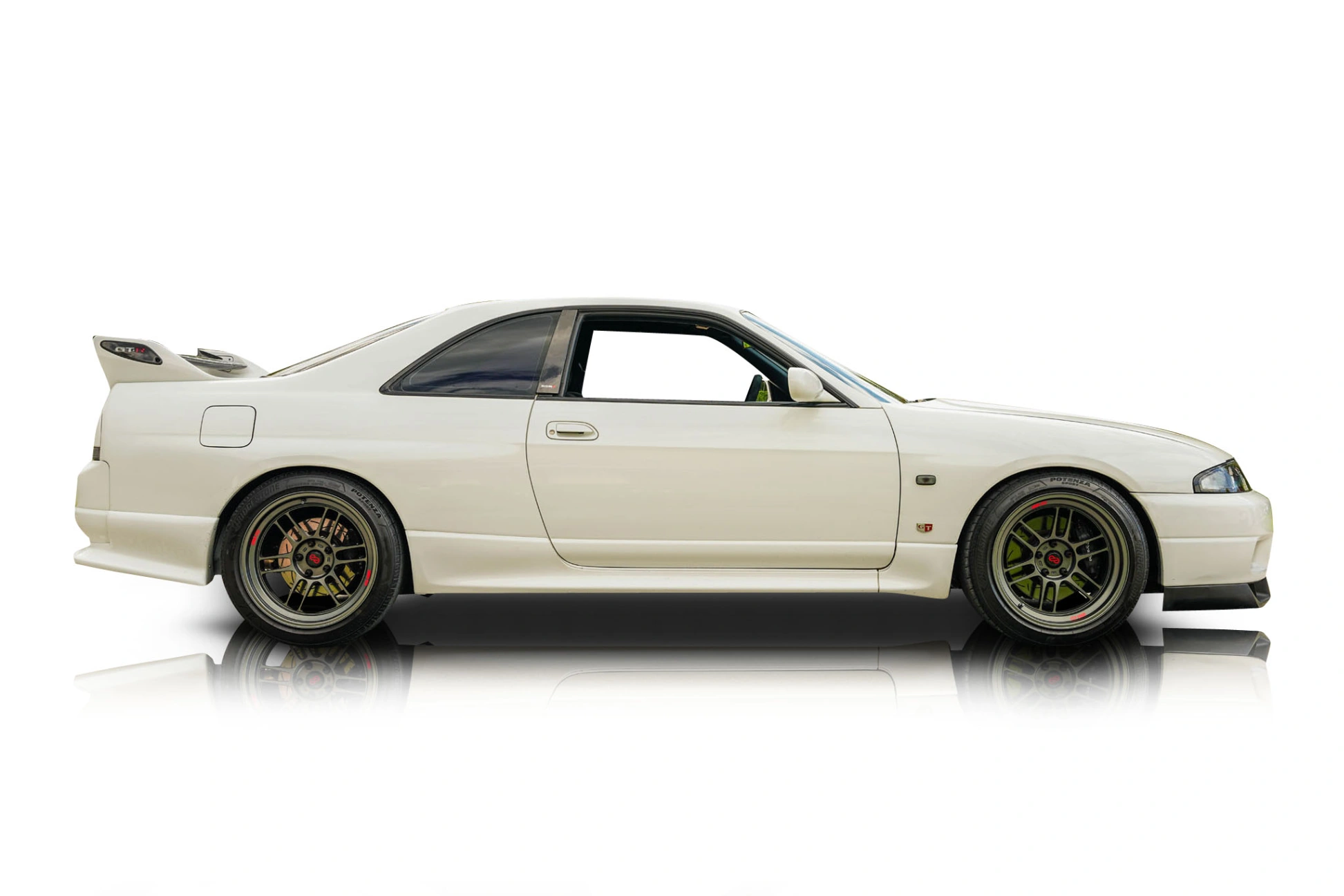 An incredible side shot photo of a car that you should buy.