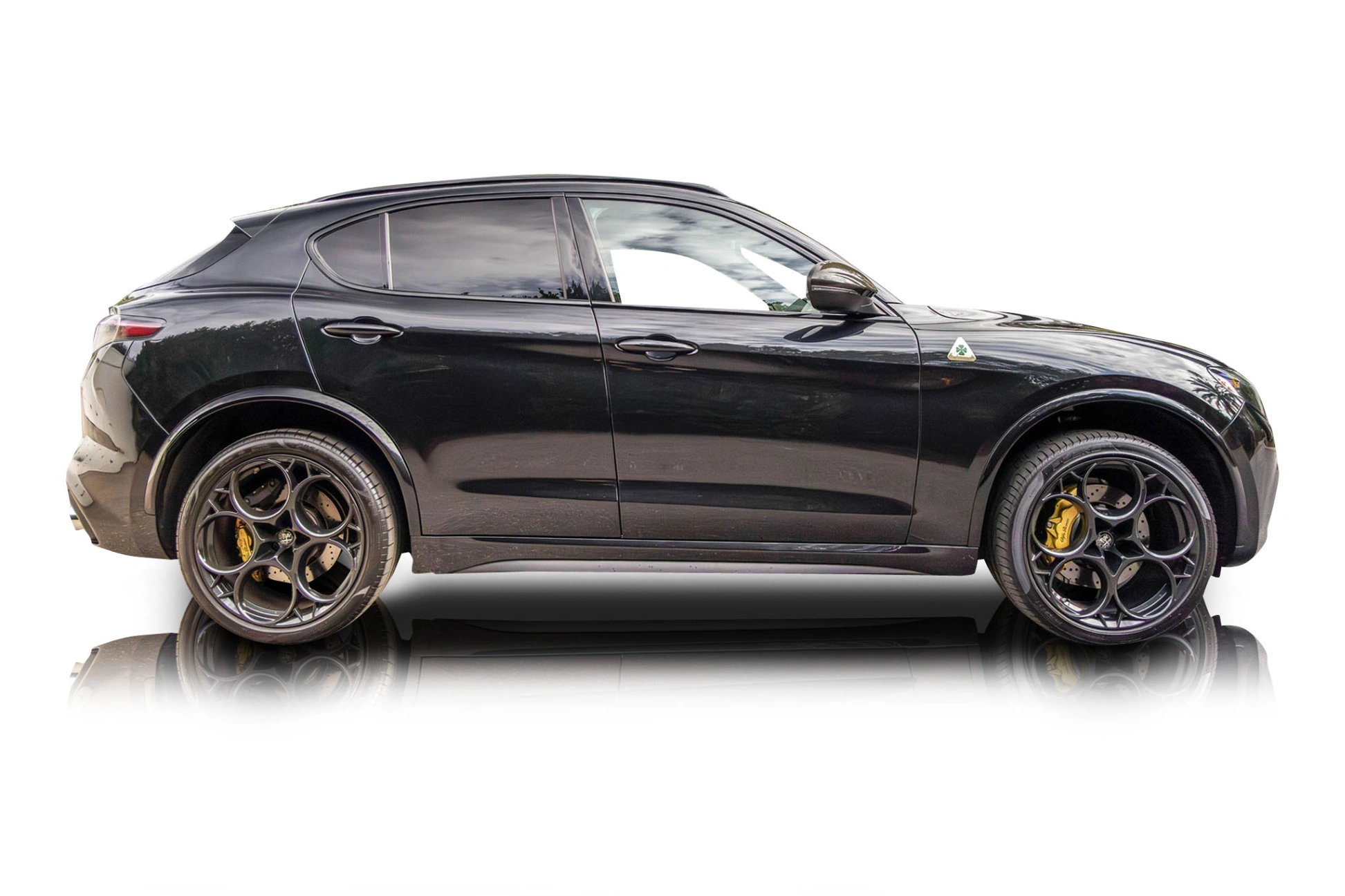An incredible side shot photo of a car that you should buy.