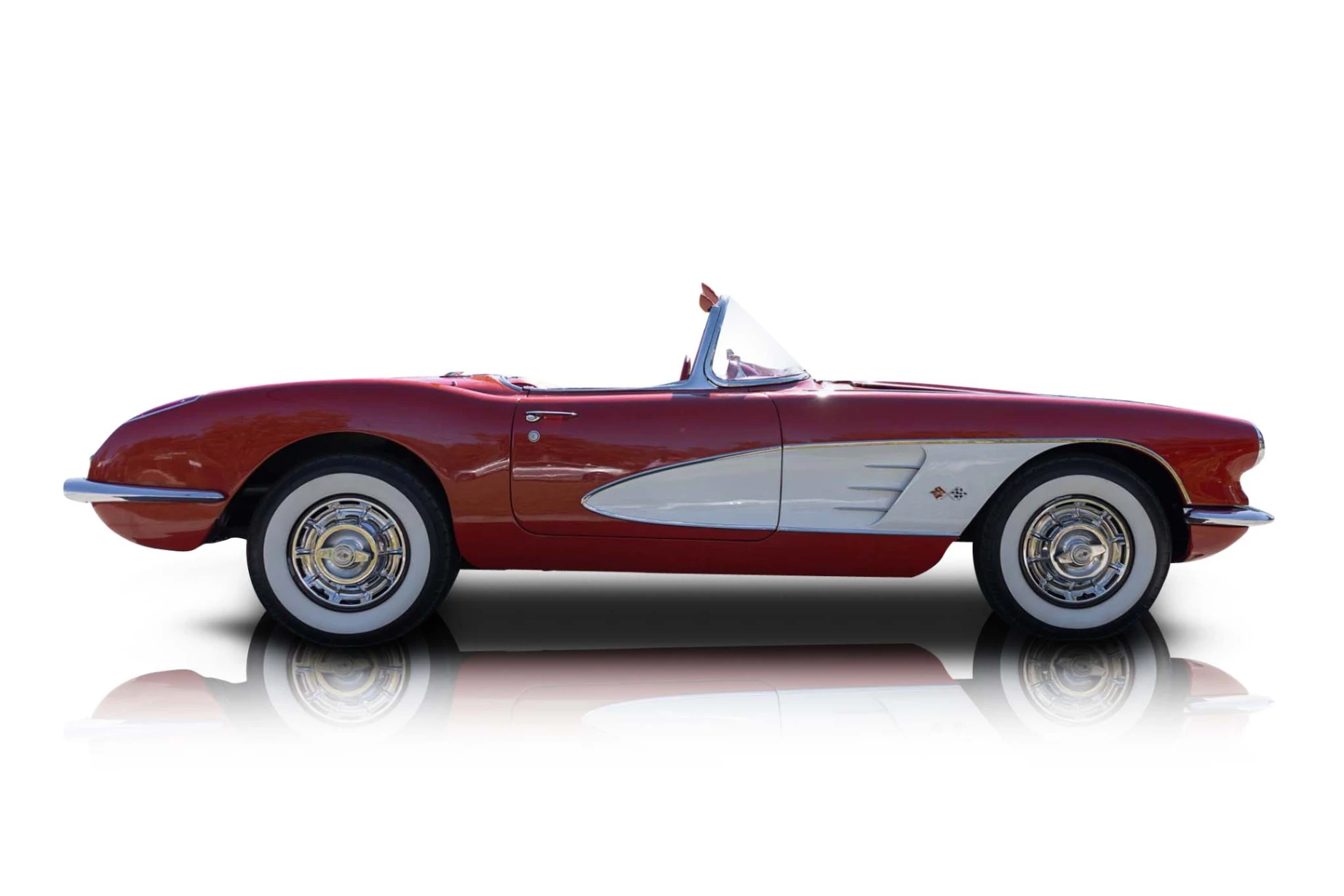 An incredible side shot photo of a Chevrolet Corvette that you should buy.