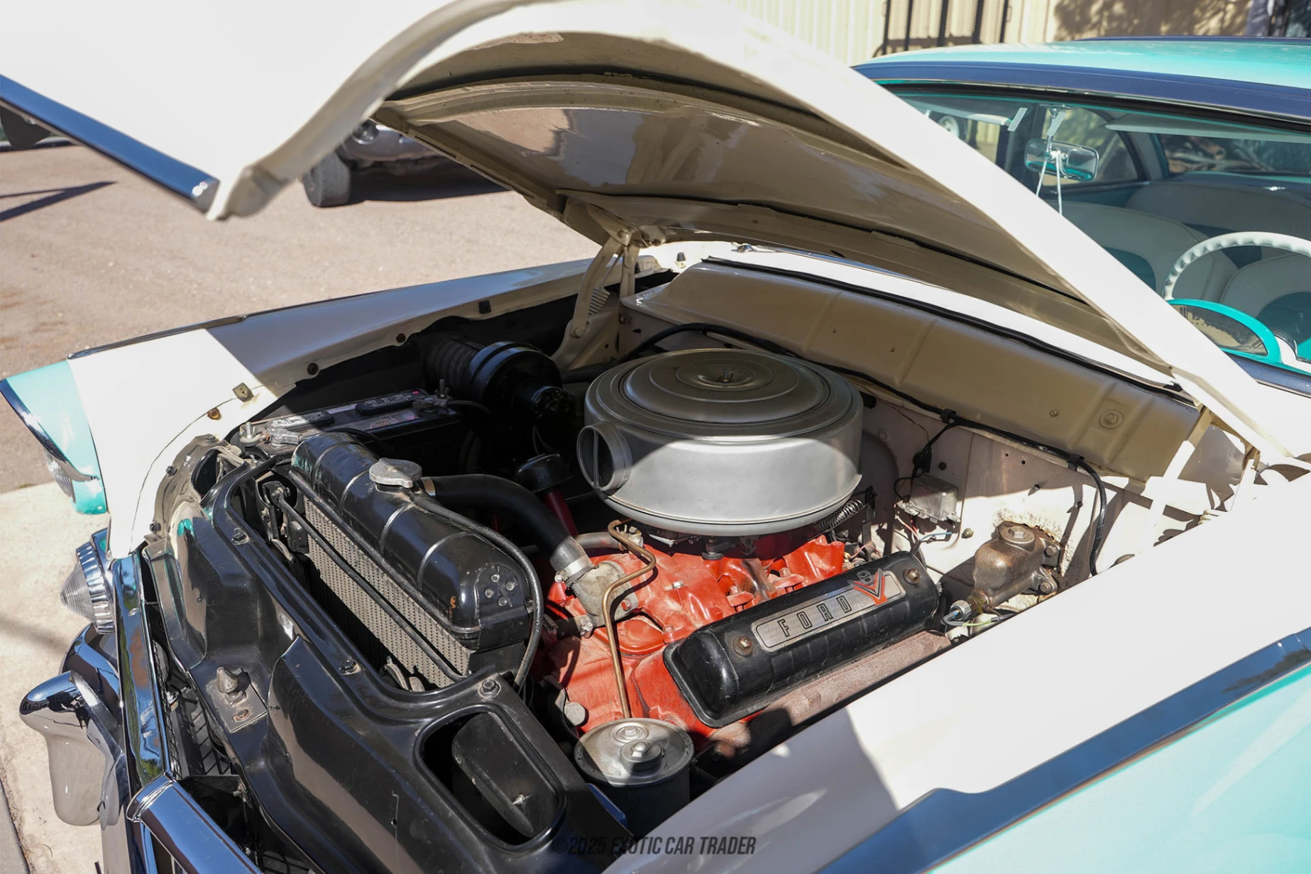 1955 Ford Fairlane - Engine Photo