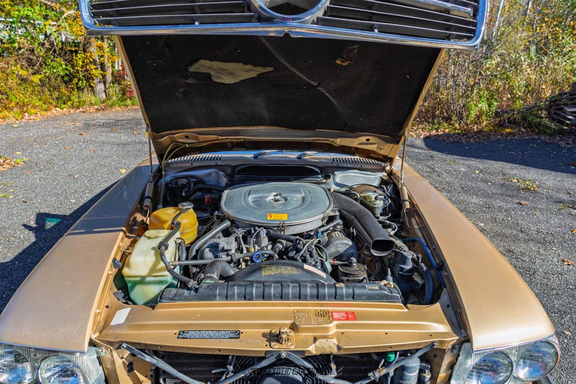 1985 Mercedes-Benz 380SL - Engine Photo