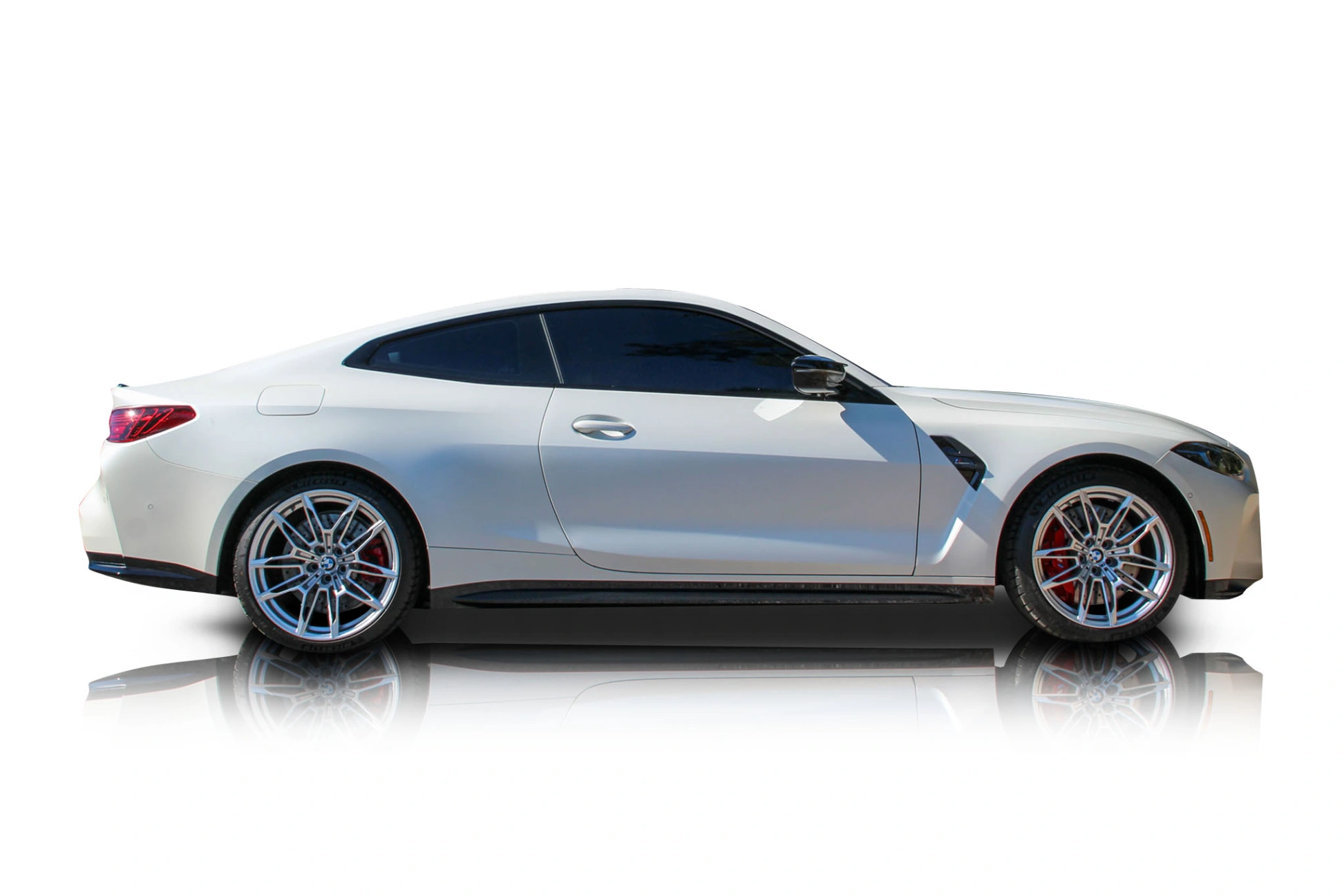 An incredible side shot photo of a car that you should buy.