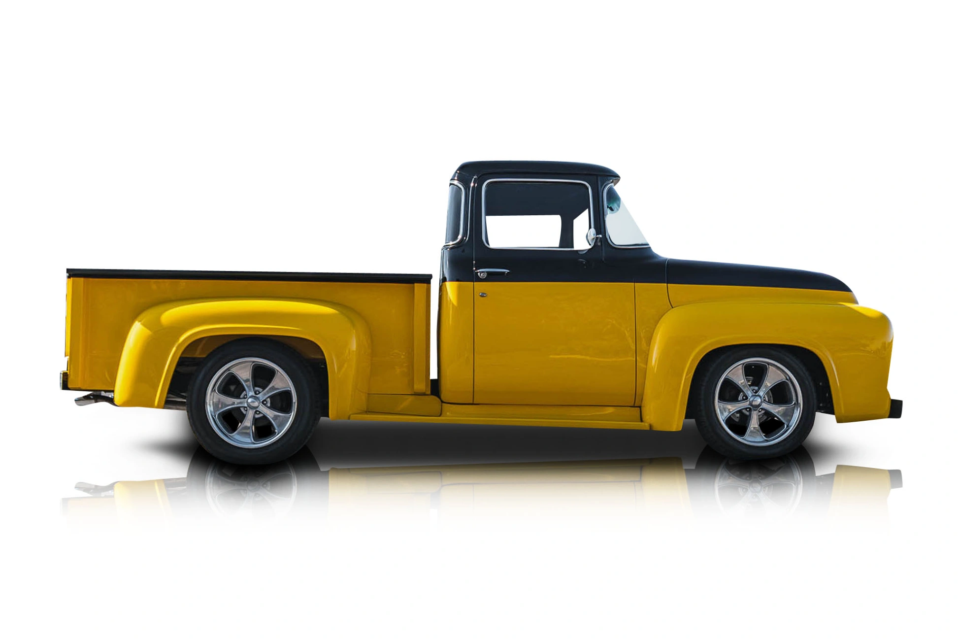 An incredible side shot photo of aFord F-100 that you should buy.