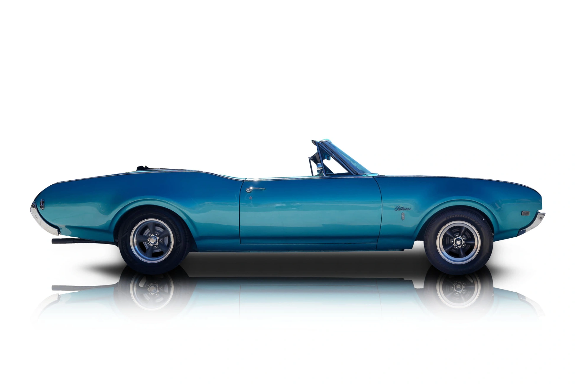 An incredible side shot photo of a car that you should buy.