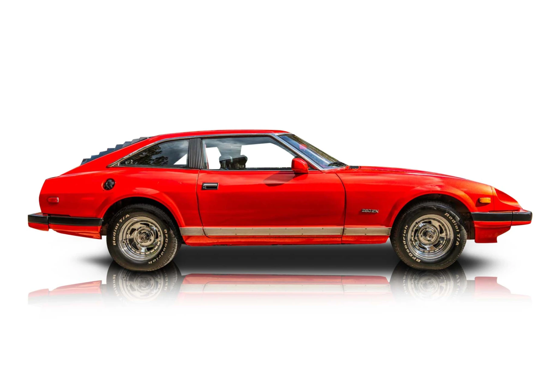 An incredible side shot photo of a car that you should buy.