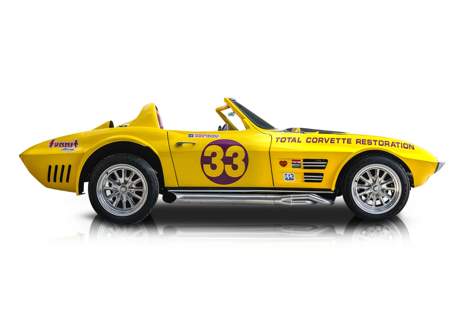 An incredible side shot photo of a Chevrolet Corvette that you should buy.