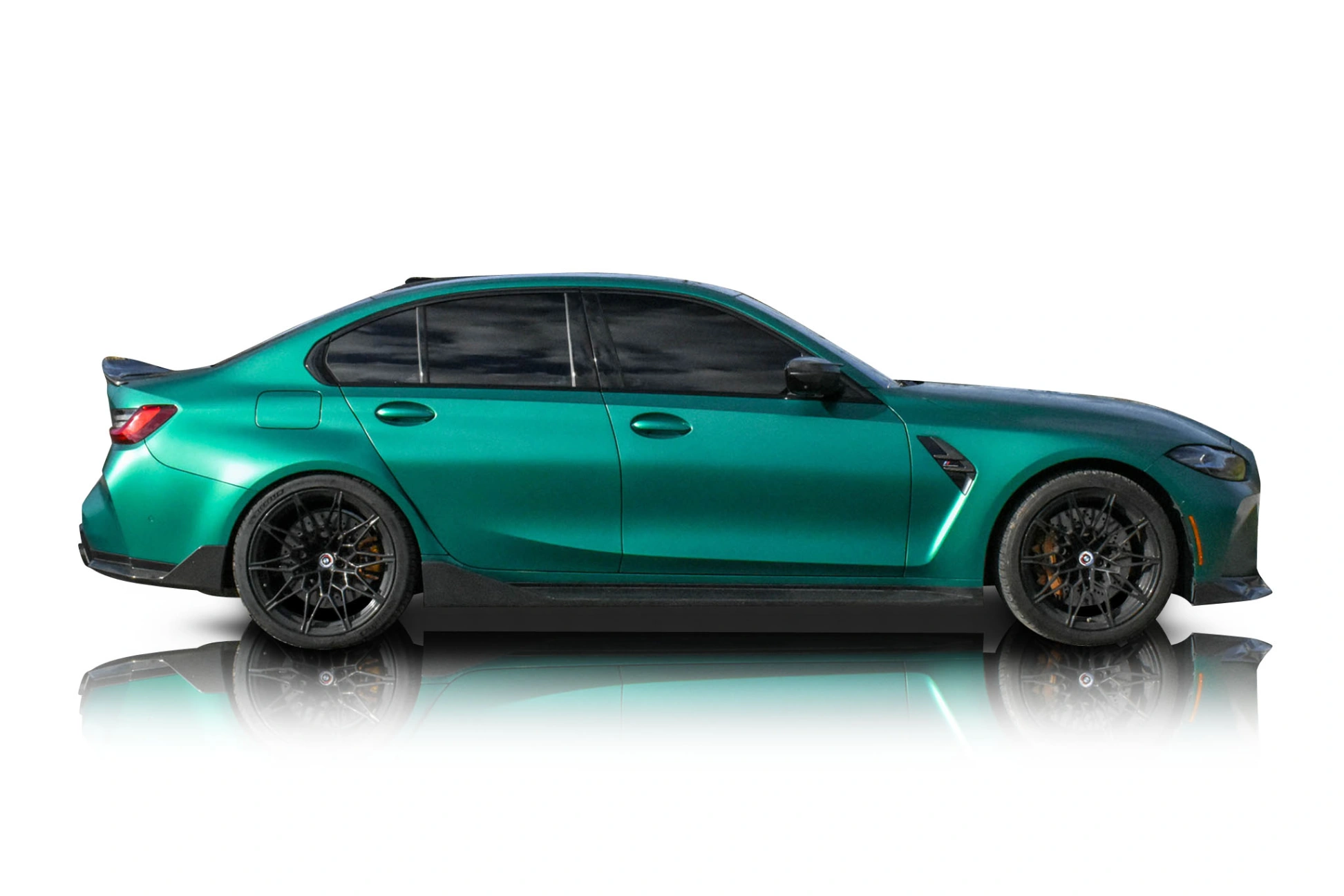 An incredible side shot photo of a car that you should buy.