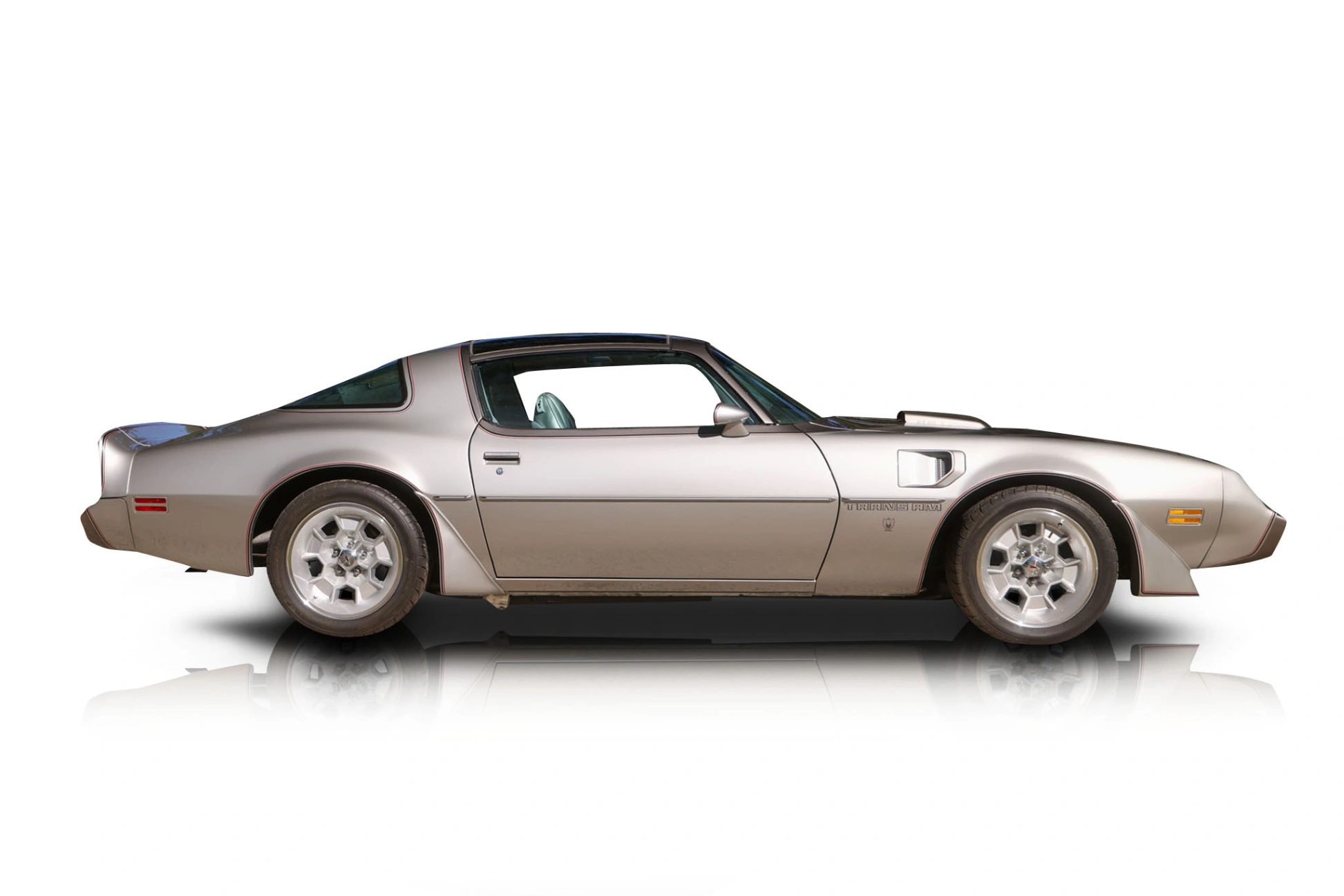 An incredible side shot photo of a Pontiac Firebird that you should buy.