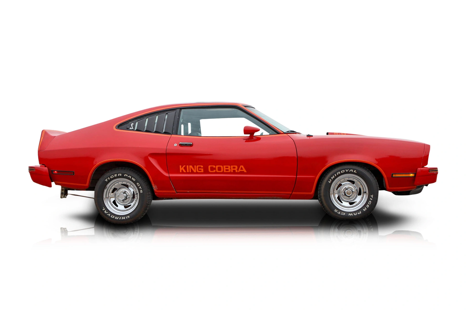 An incredible side shot photo of a Ford Mustang that you should buy.