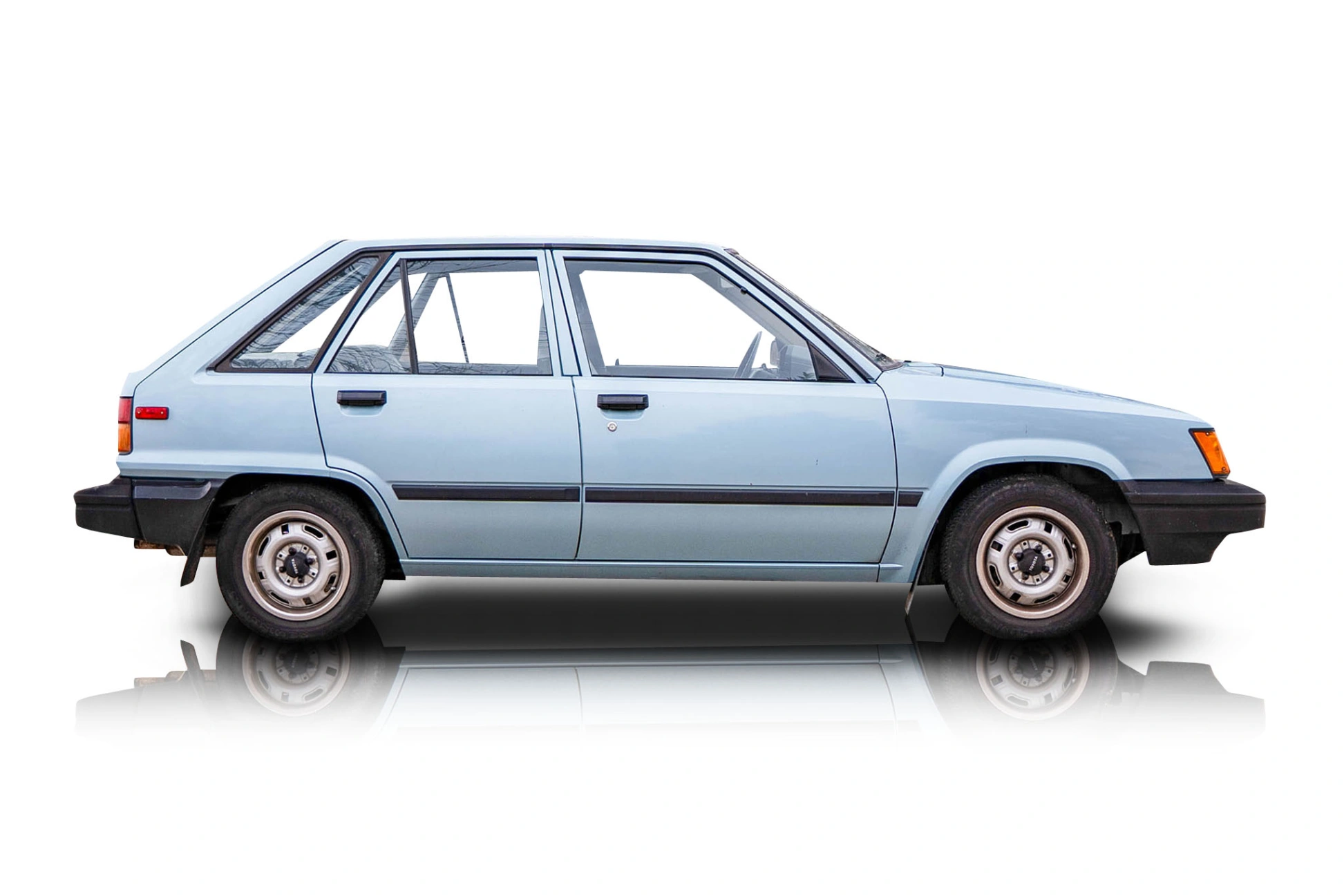 An incredible side shot photo of a car that you should buy.