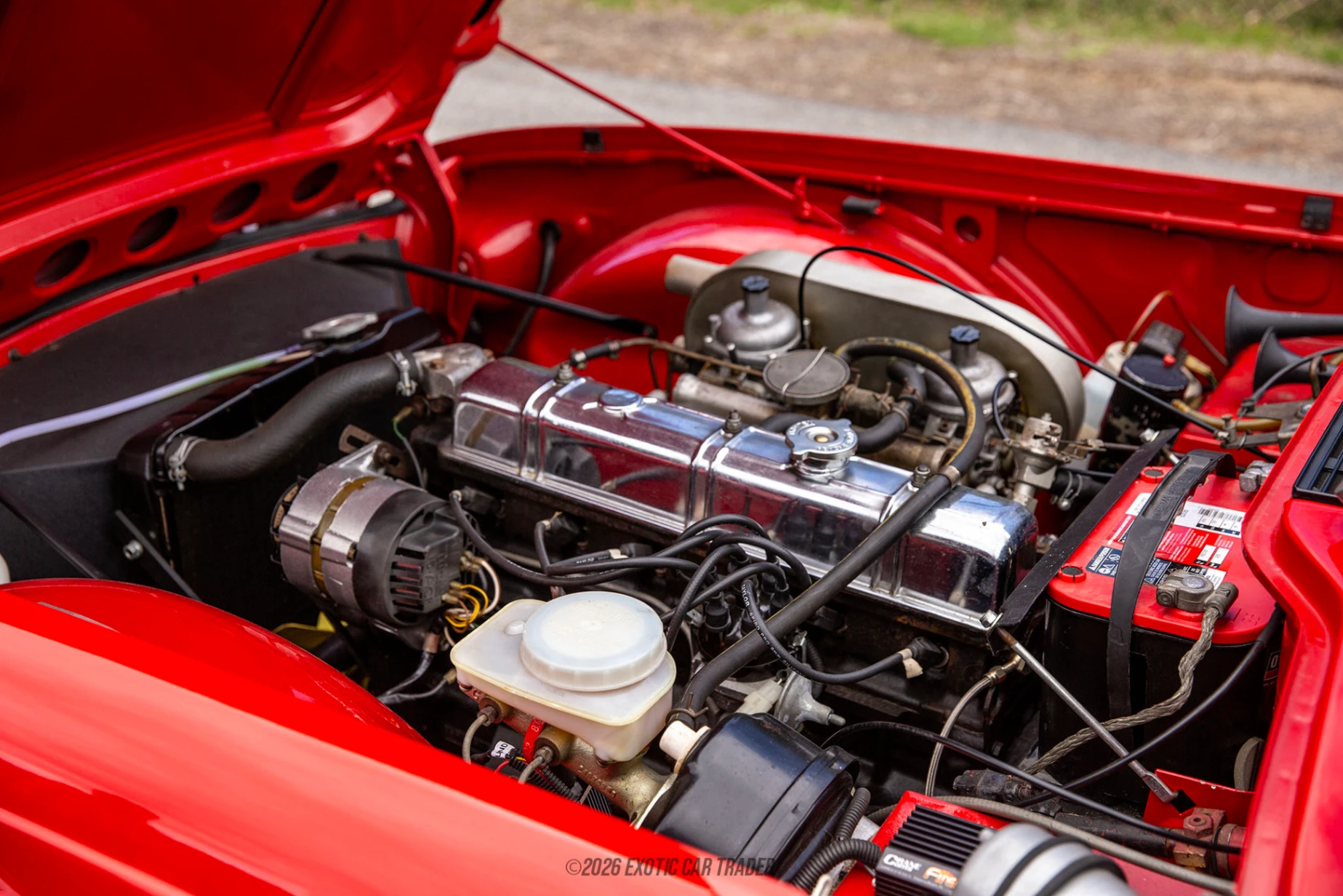 1969 Triumph TR6 - Engine Photo