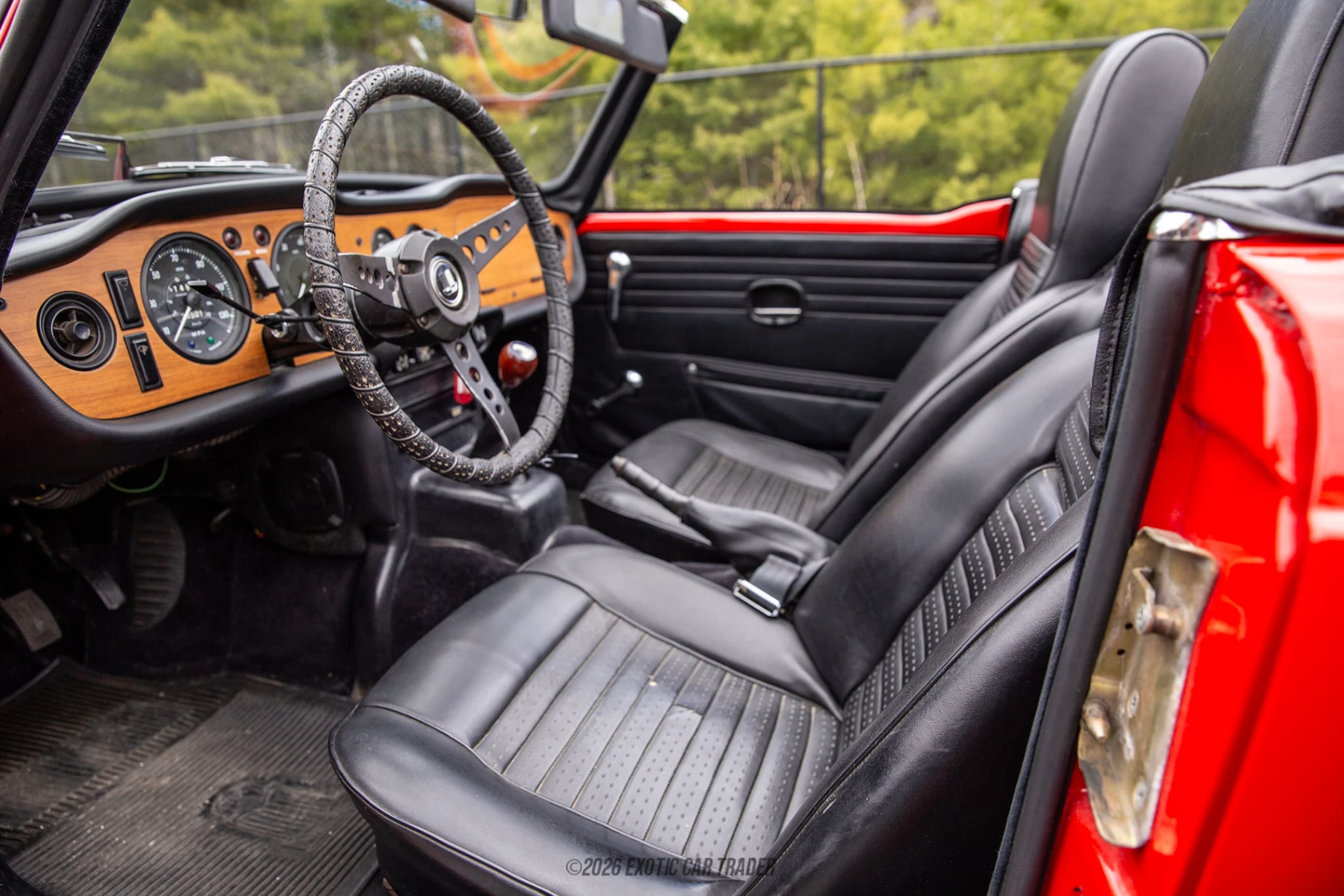 Triumph TR6 Triumph TR6 - Interior