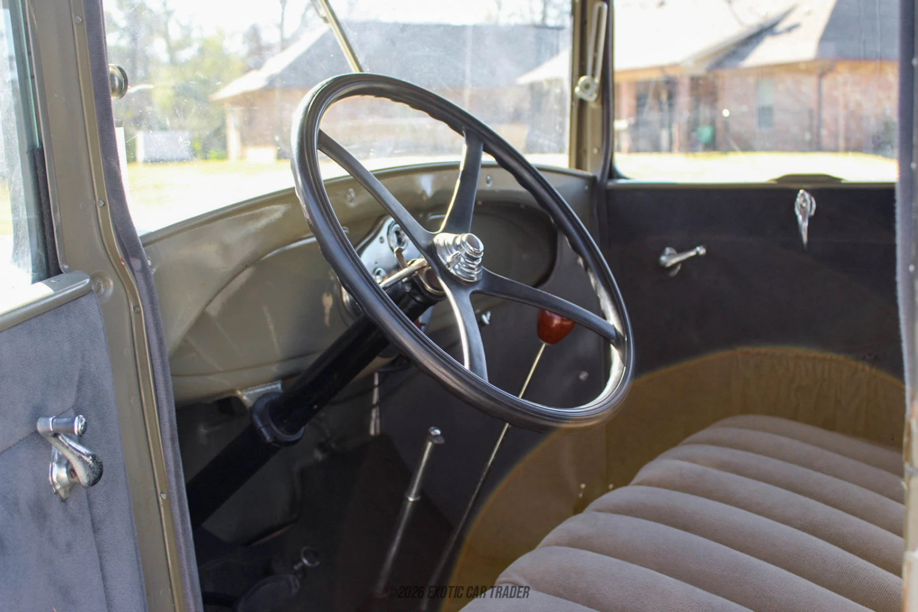 Ford Model A Ford Model A - Interior