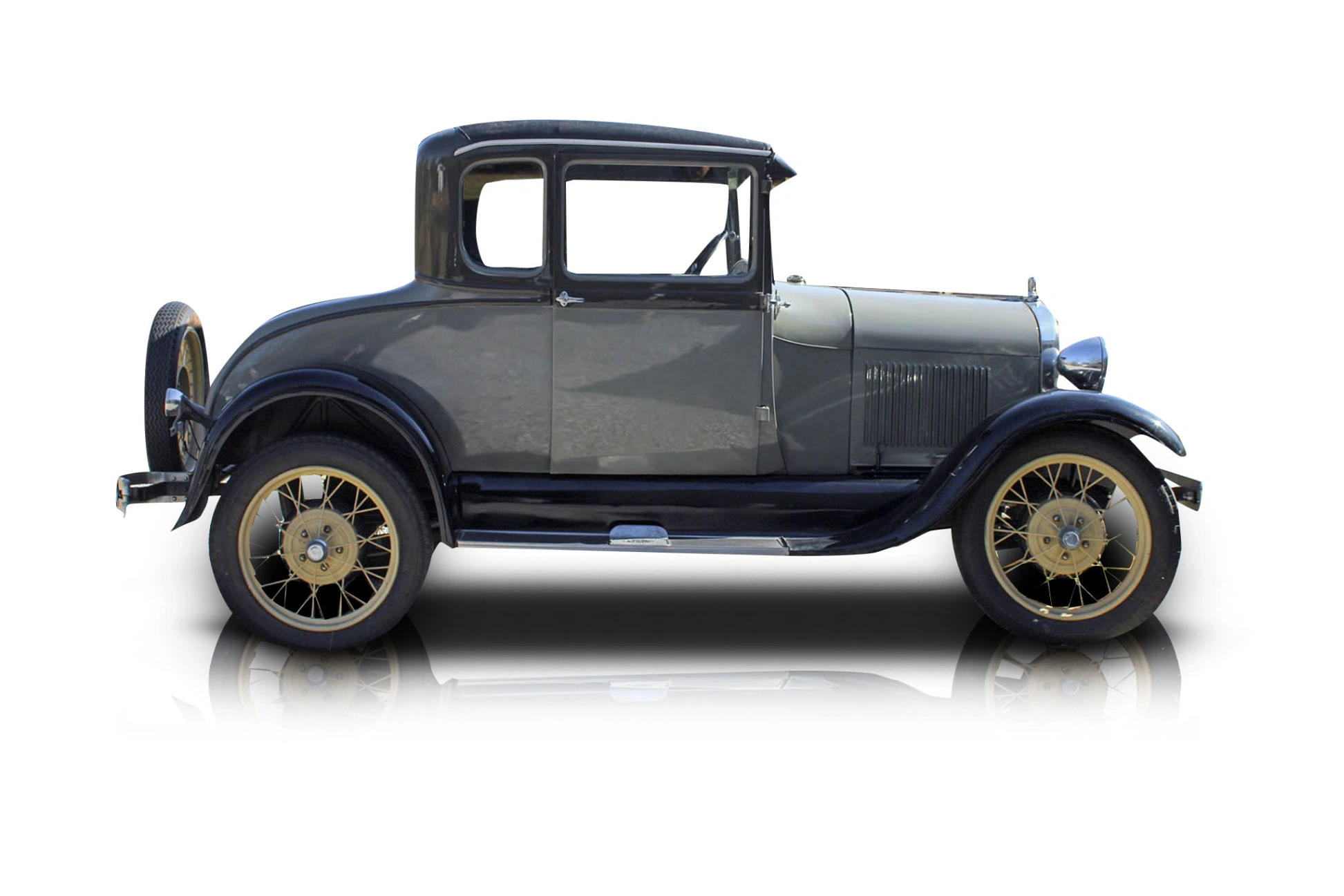 An incredible side shot photo of a Ford Model A that you should buy.