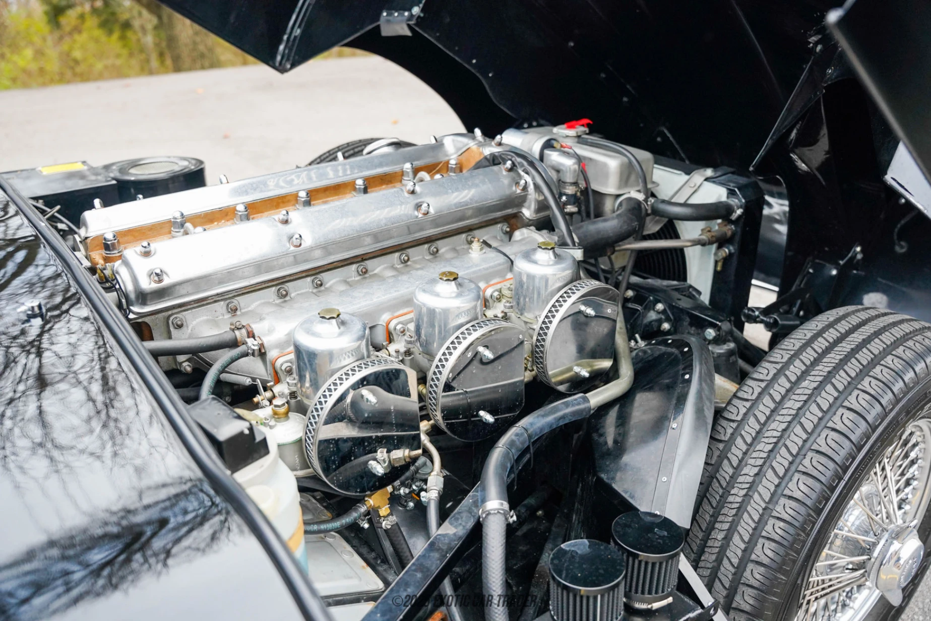 1967 Jaguar XKE - Engine Photo