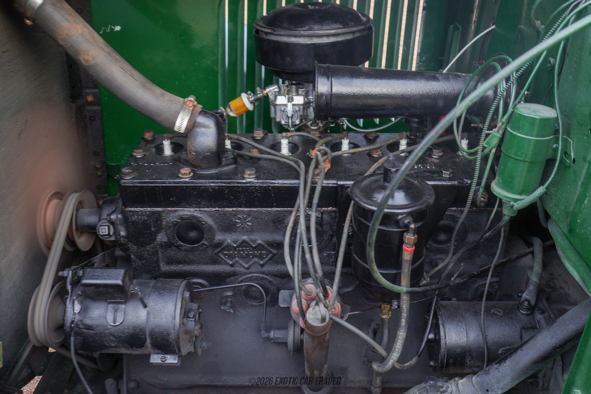 1937 International Harvester C-30 - Engine Photo