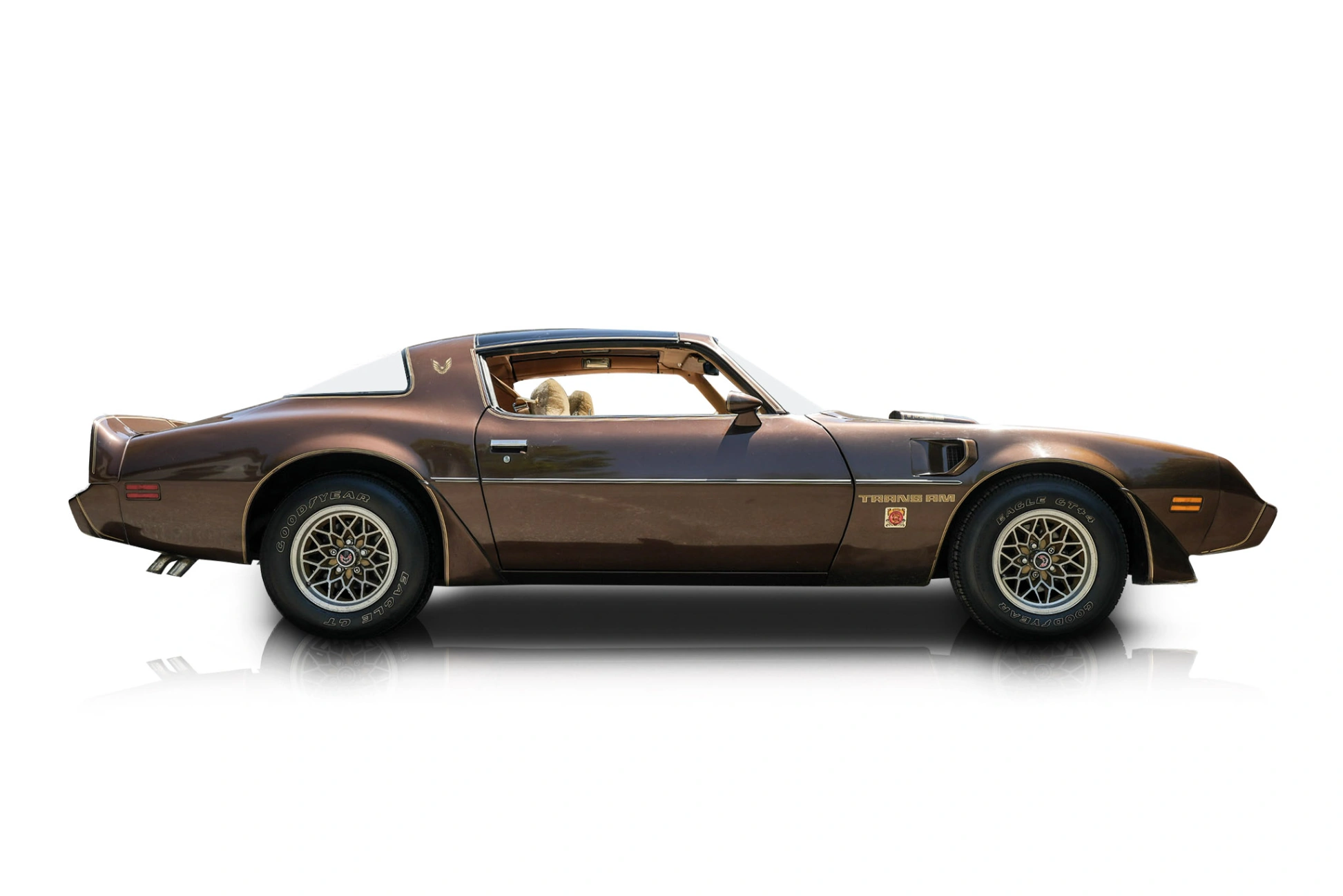An incredible side shot photo of a Pontiac Firebird that you should buy.
