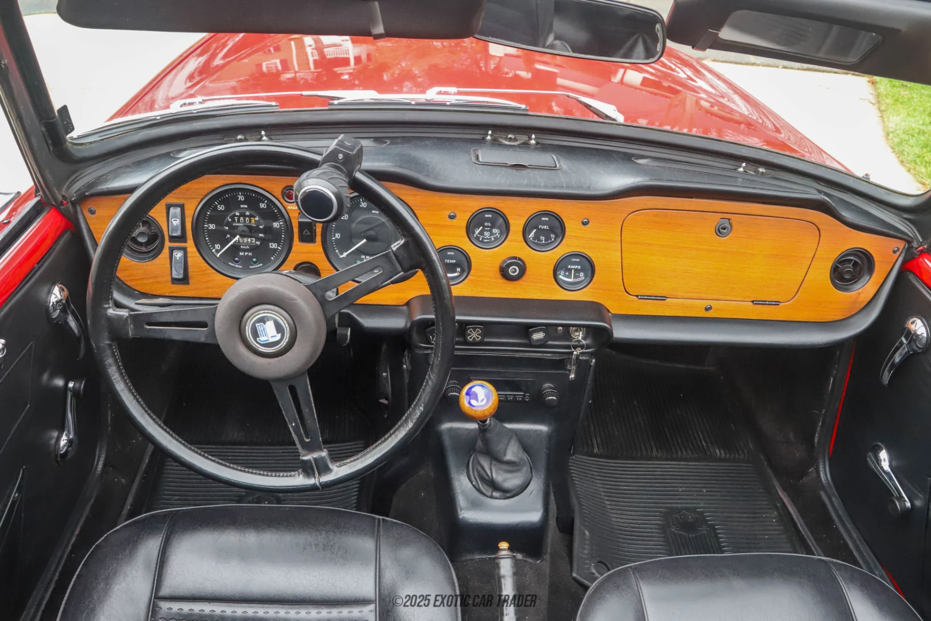 1971 Triumph TR6 - Interior Photo