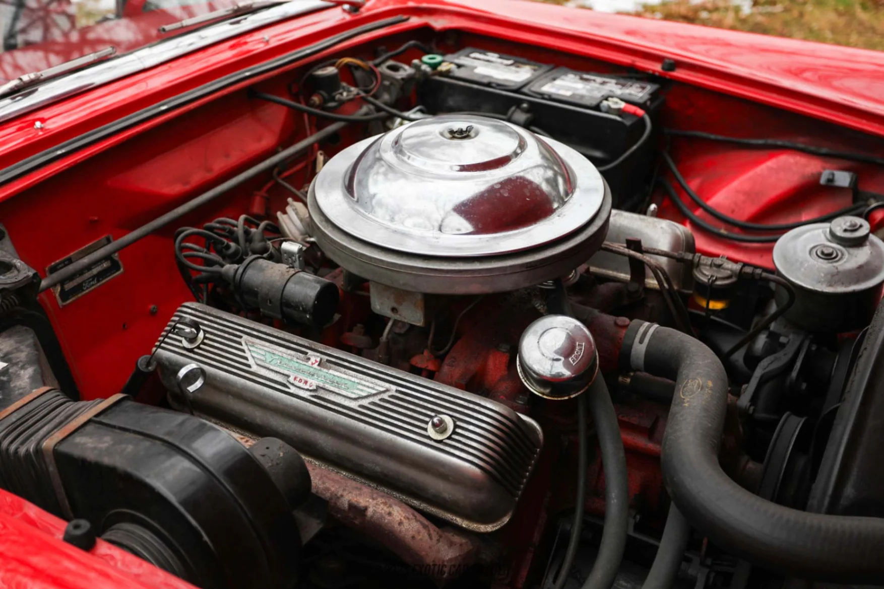 1956 Ford Thunderbird - Engine Photo