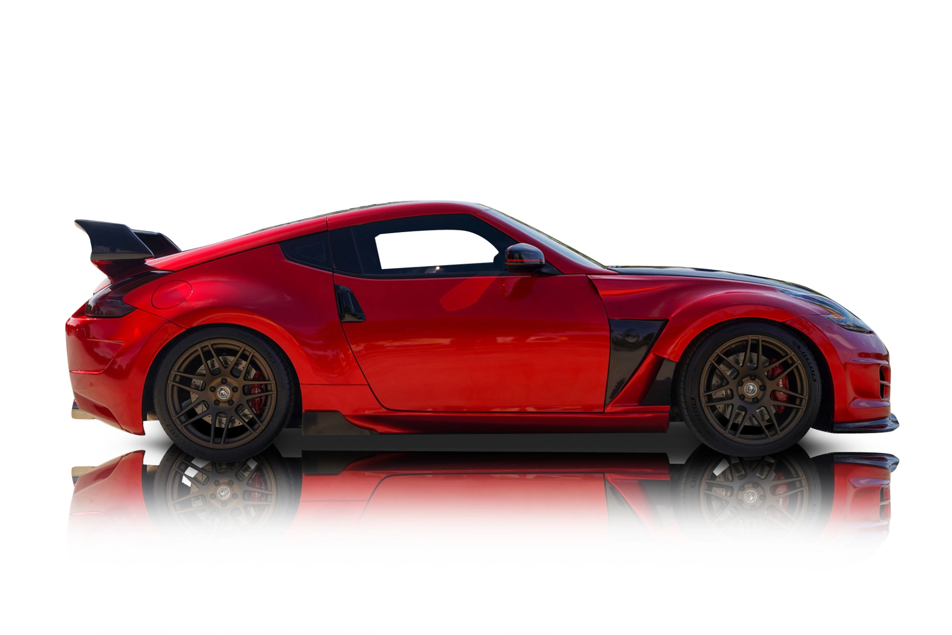 An incredible side shot photo of a car that you should buy.