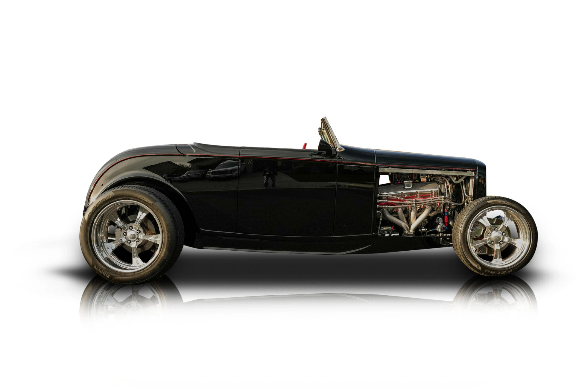 An incredible side shot photo of a Ford Model B that you should buy.